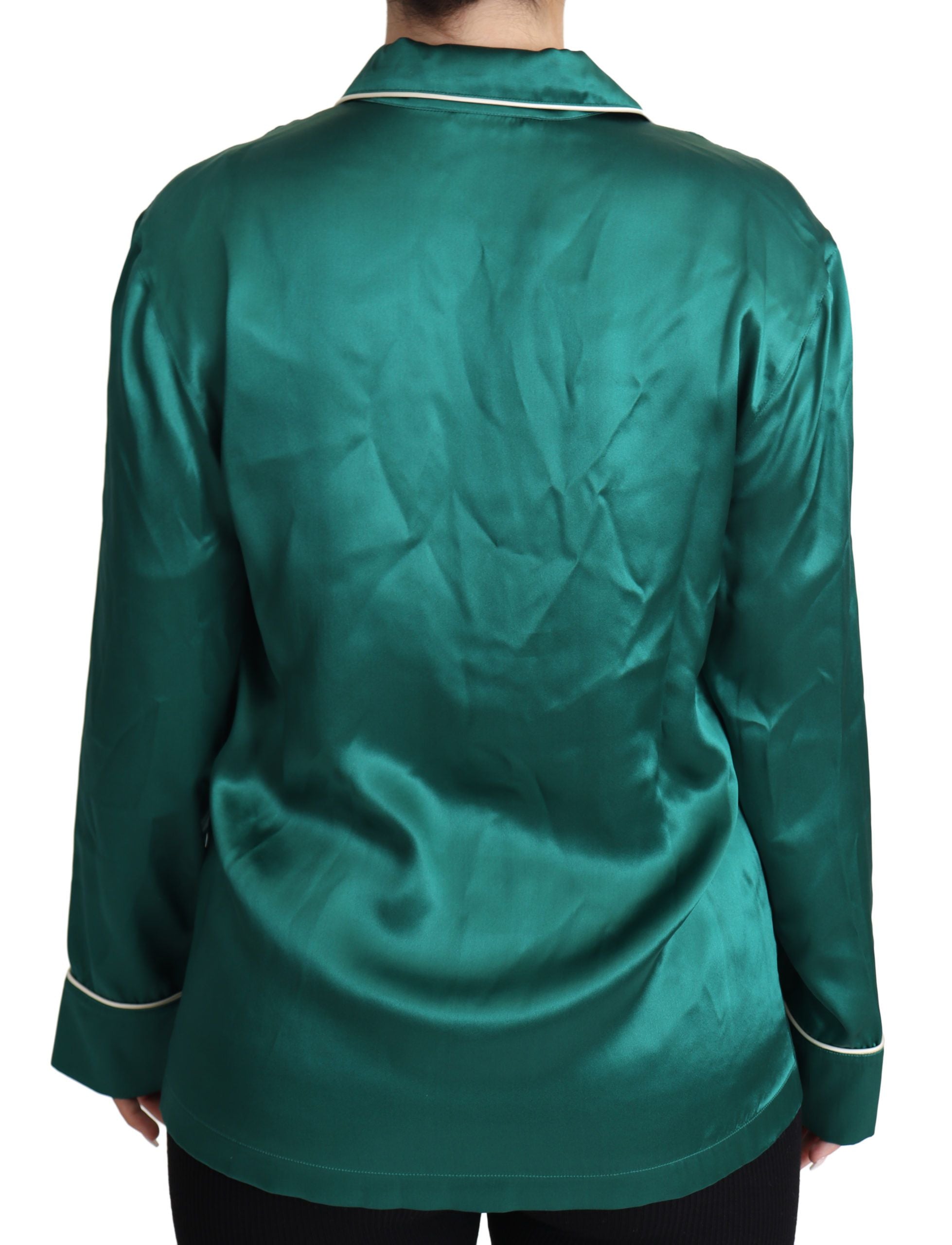 Chemise de lounge Dolce & Gabbana verte