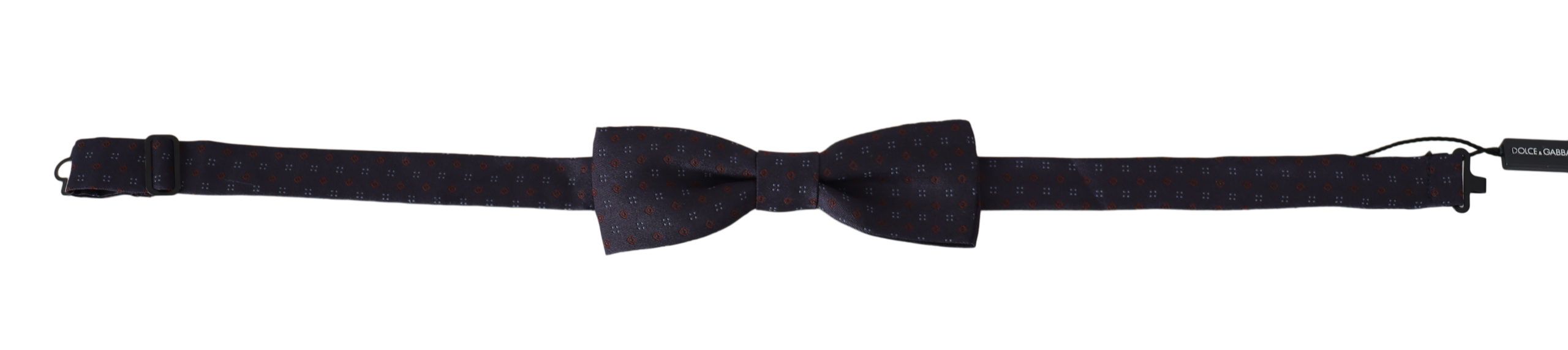 Nœud papillon Dolce & Gabbana gris à motifs
