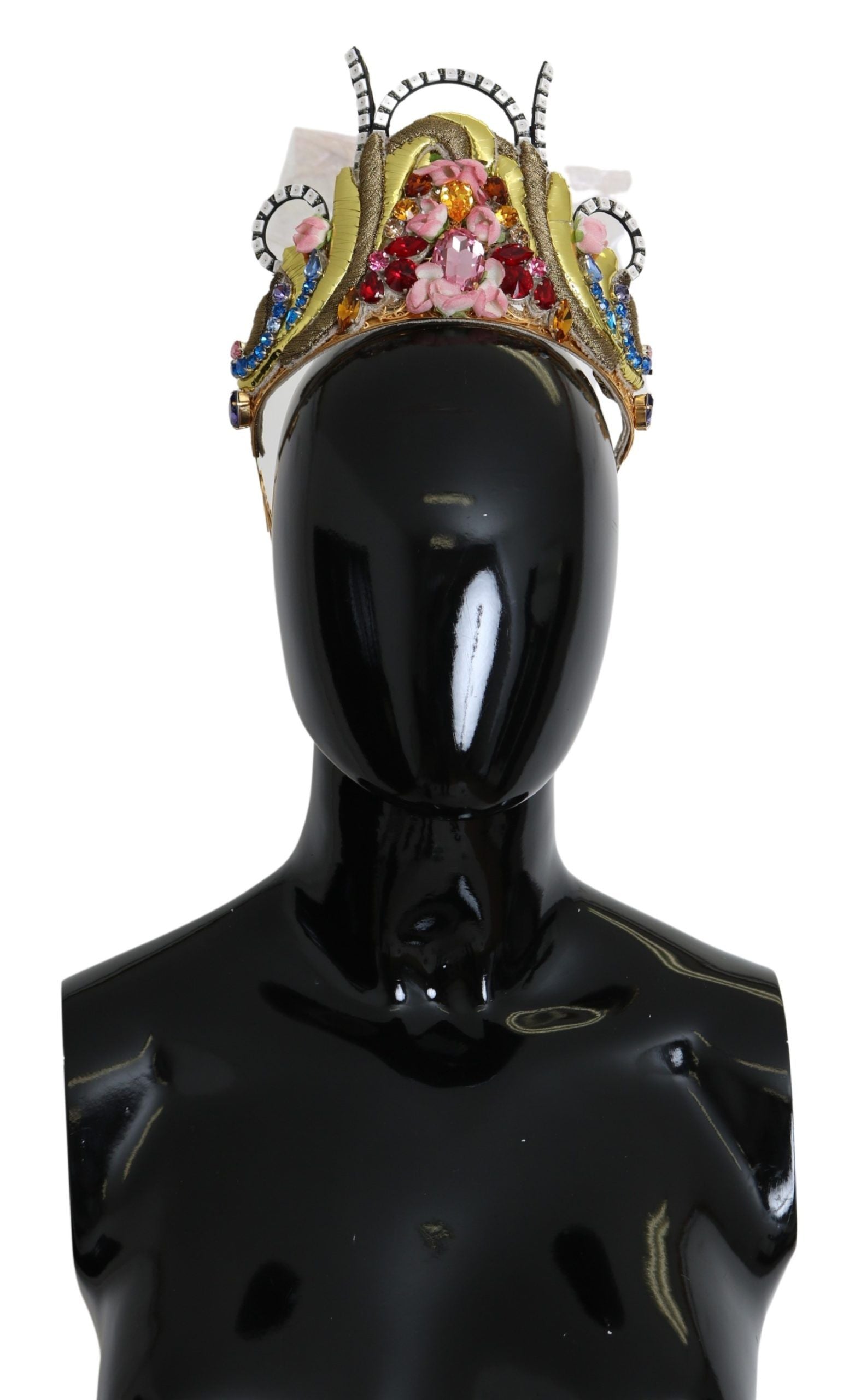 Diadème Dolce & Gabbana lumineux doré