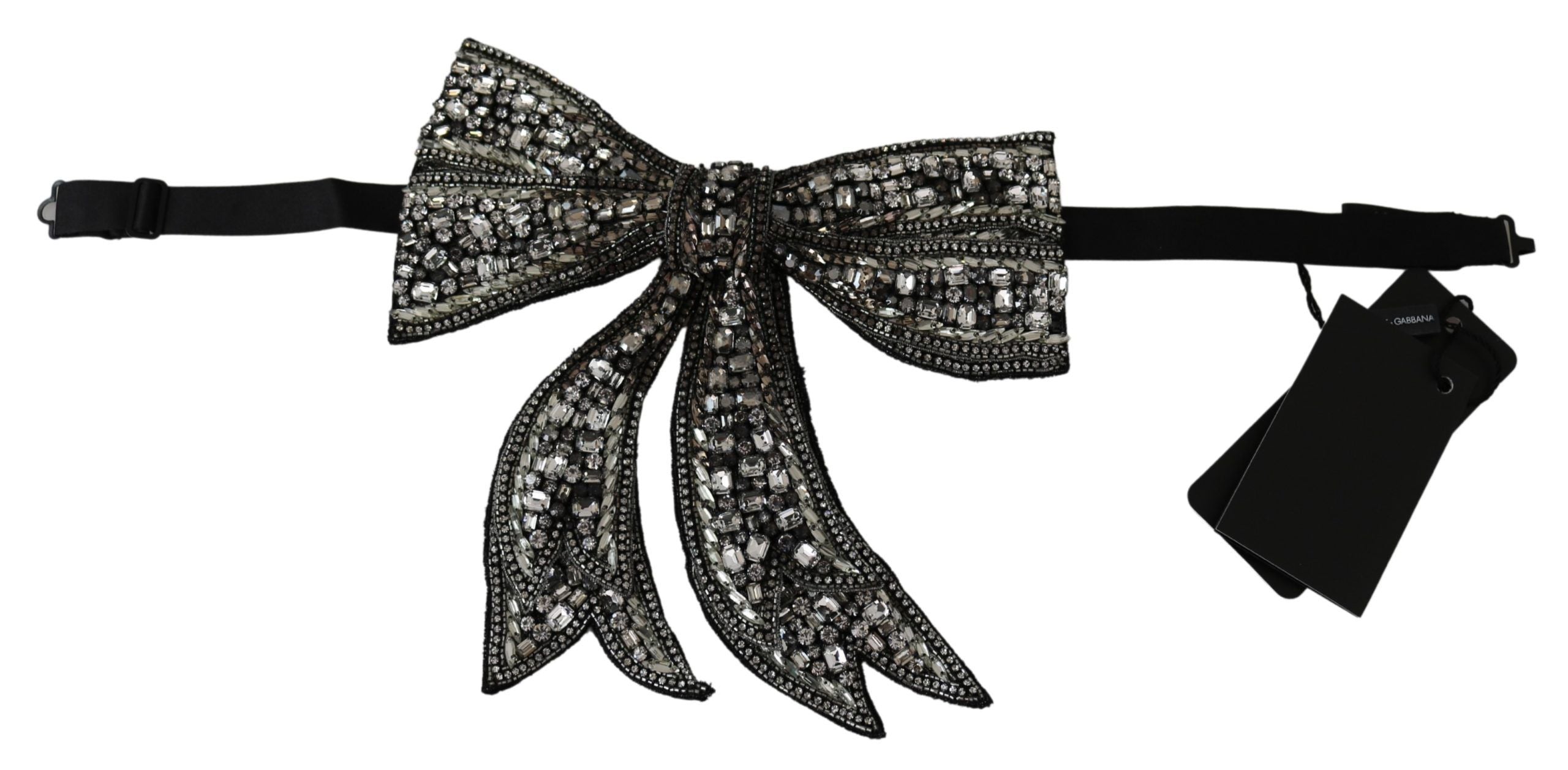 Nœud papillon Dolce & Gabbana argenté