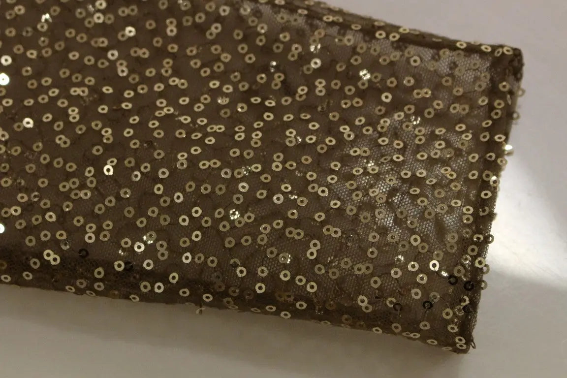Robe longue Lanre Da Silva Ajayi dorée Lanre Da Silva Ajayi