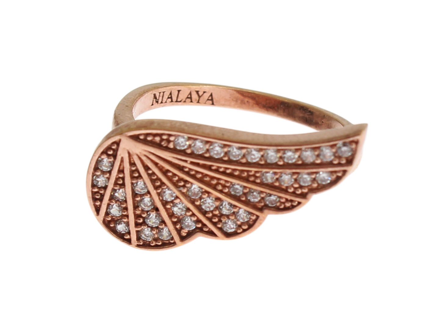 Bague Nialaya 925 argent rose