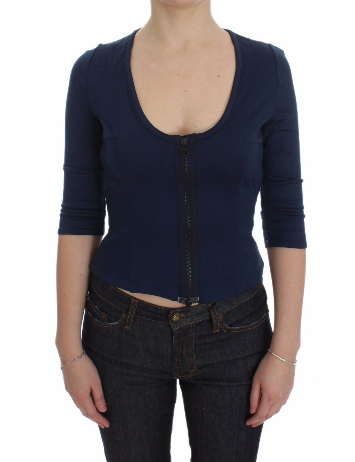 Sweater EXTE Full zipper bleu