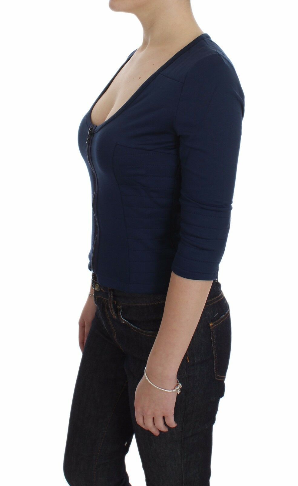 Sweater EXTE Full zipper bleu