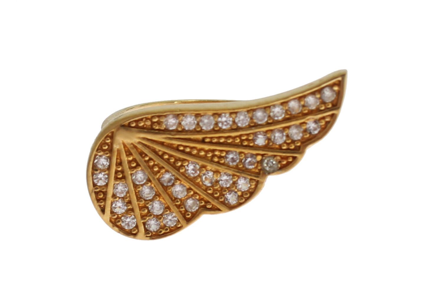 Bague Nialaya avec CZ dorée