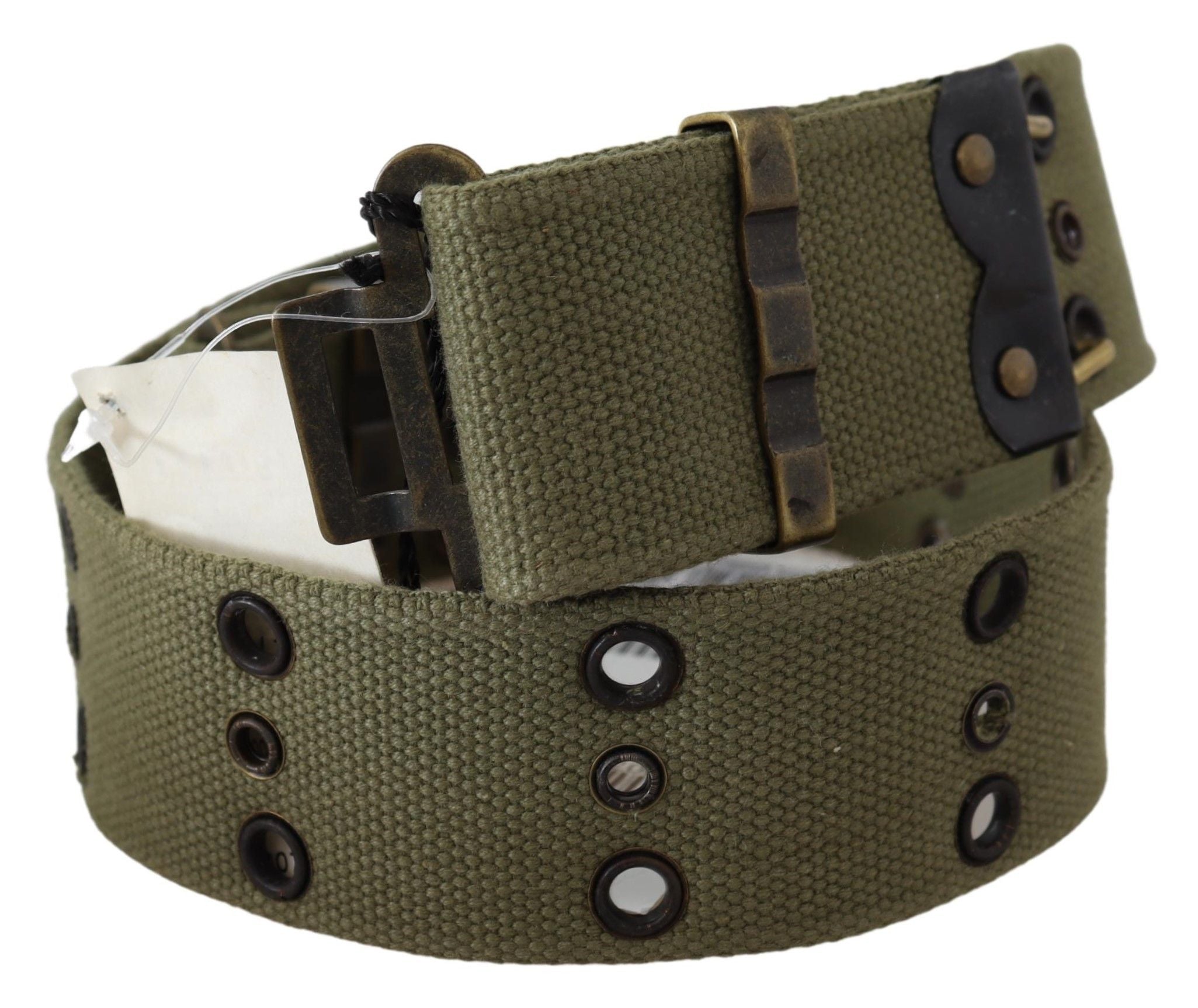 Ceinture Ermanno Scervino en bronze kaki