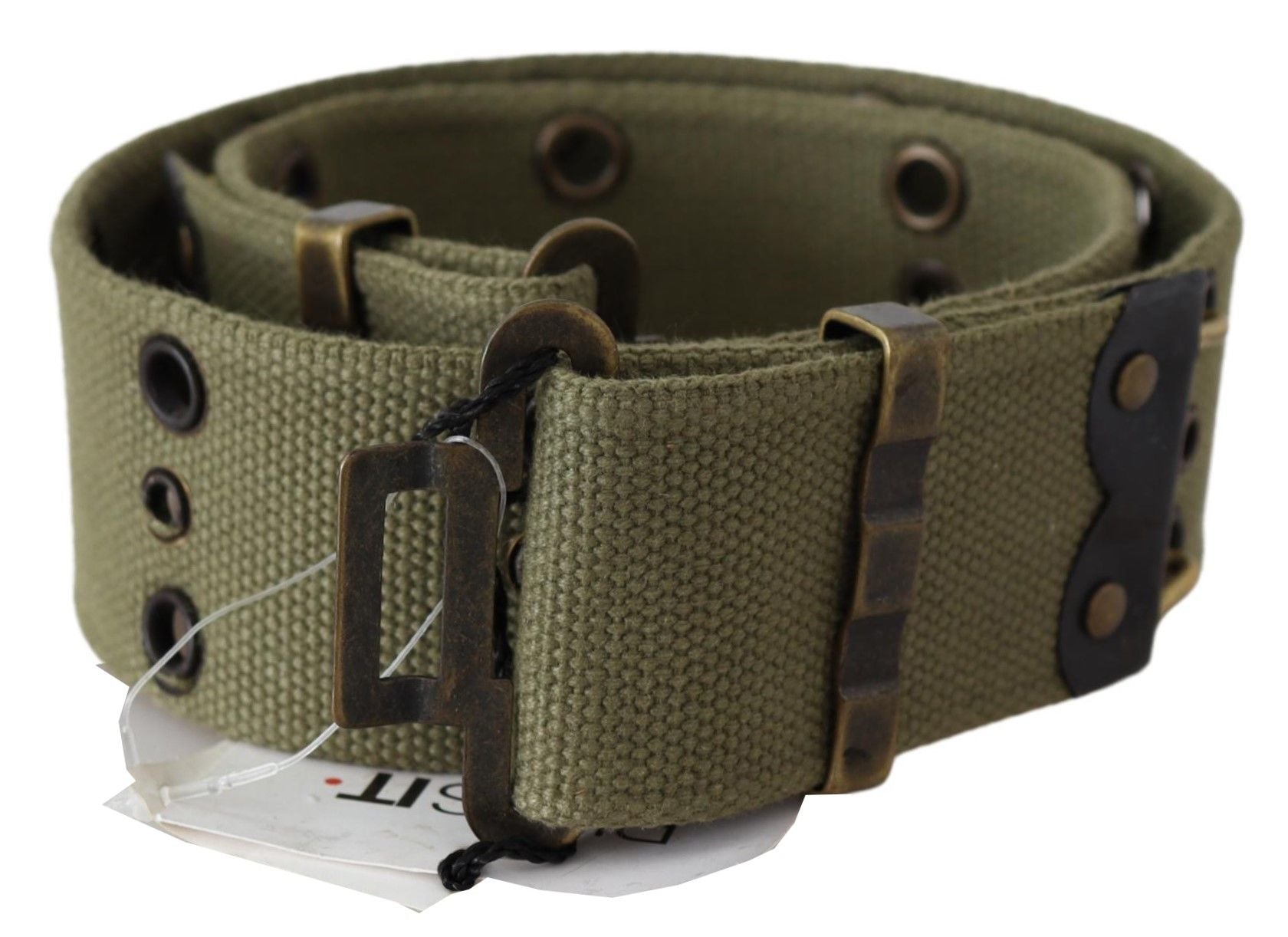 Ceinture Ermanno Scervino en bronze kaki