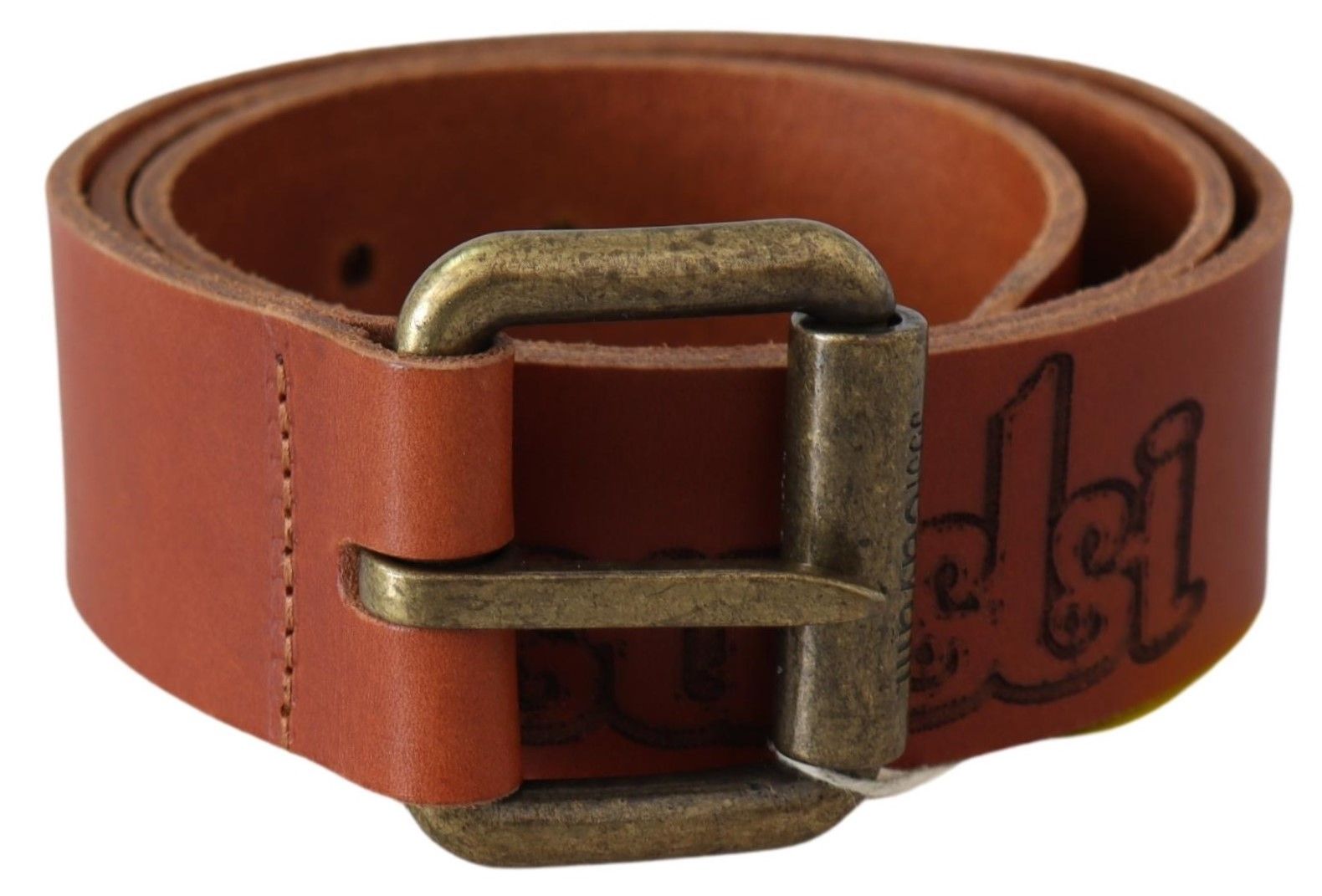 Ceinture Just Cavalli logo marron
