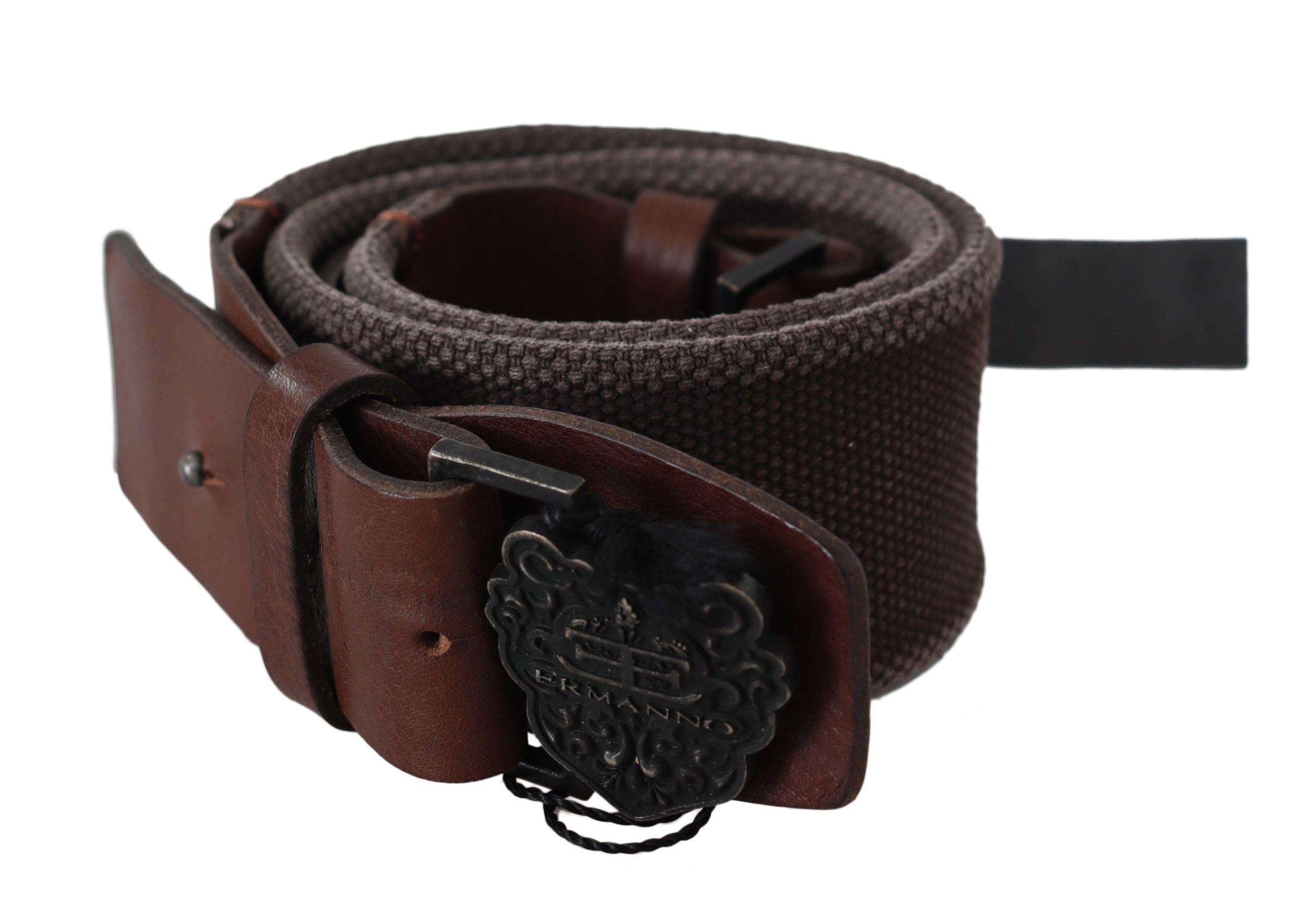 Ceinture Ermanno Scervino en cuir marron