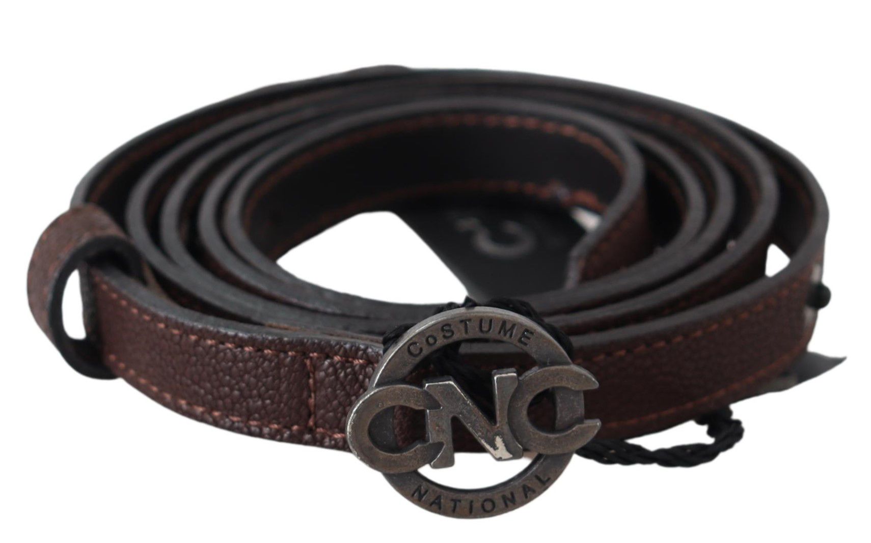 Ceinture Costume National ajustable marron