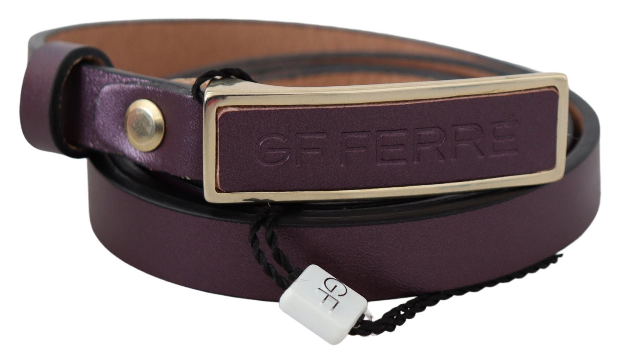 Ceinture GF Ferre Fashion marron