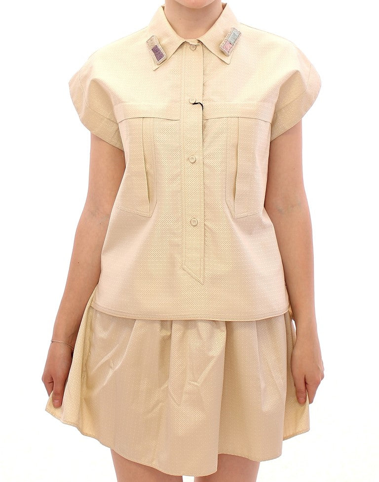 Blouse Andrea Incontri beige