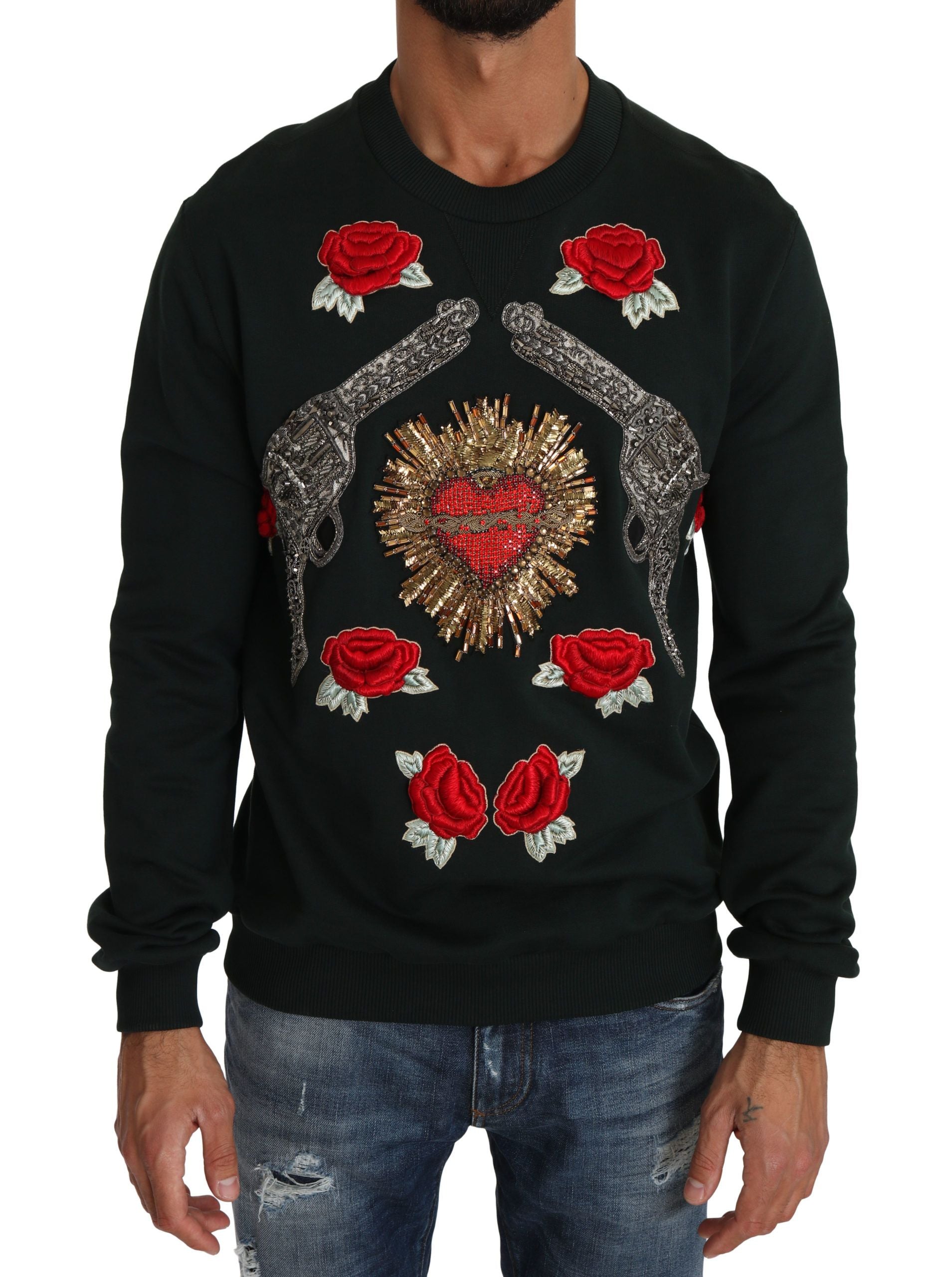 Pull Dolce & Gabbana Gun vert