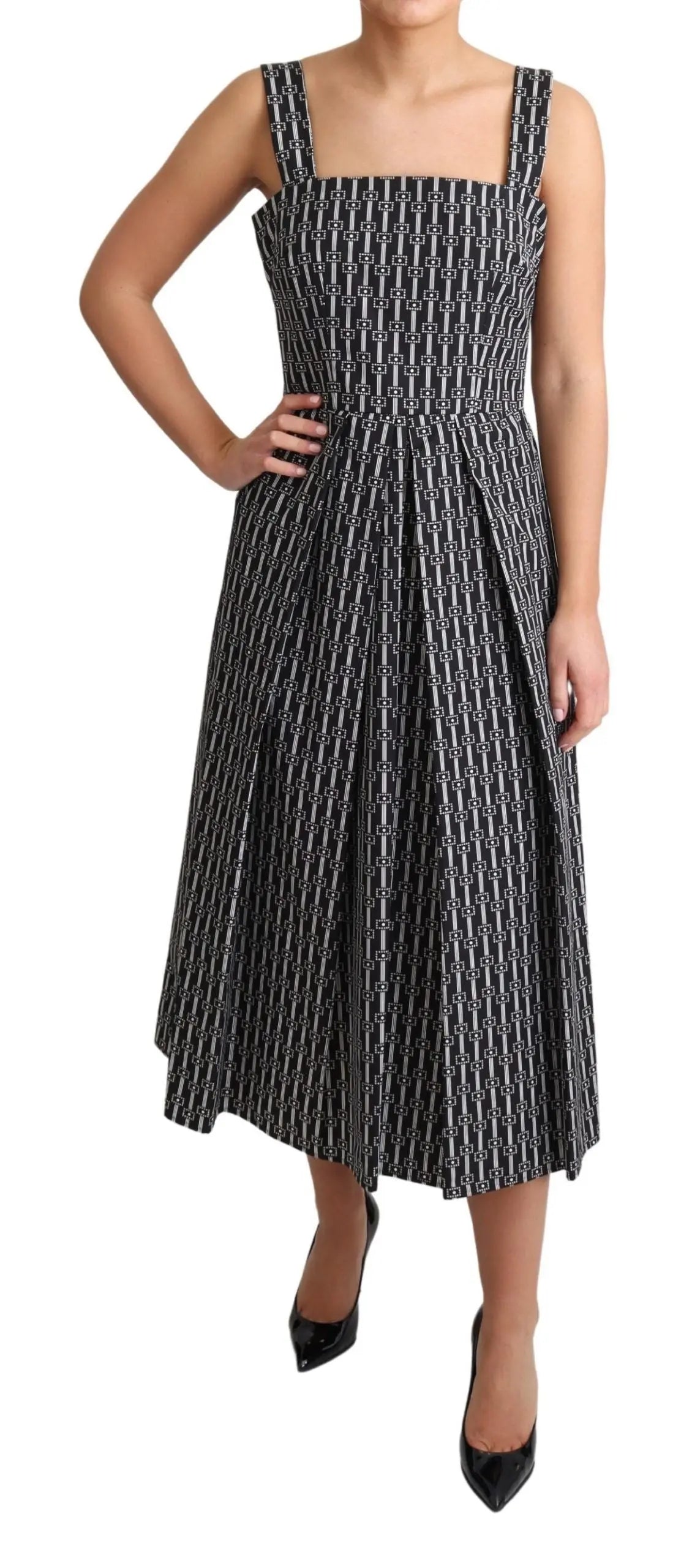 Robe Dolce & Gabbana A-line noire Dolce & Gabbana
