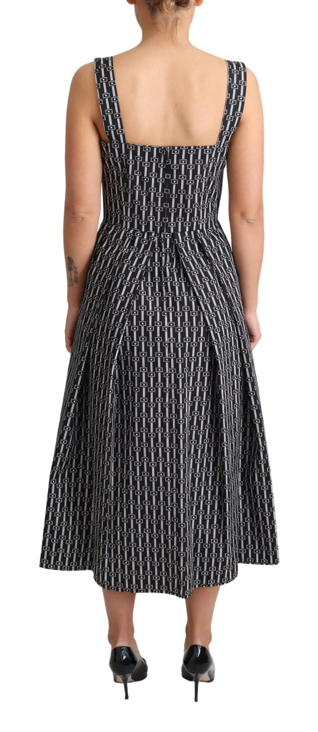 Robe Dolce & Gabbana A-line noire Dolce & Gabbana
