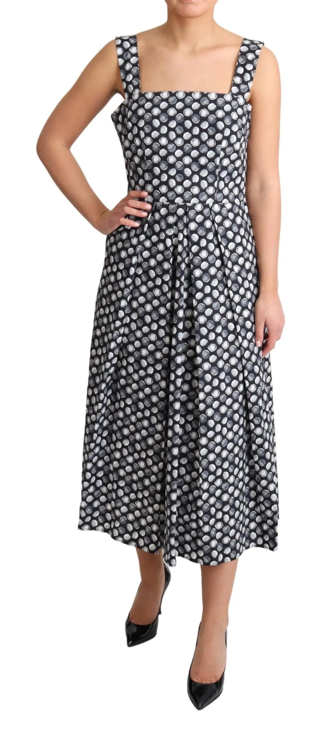 Robe Dolce & Gabbana A-line bleue Dolce & Gabbana