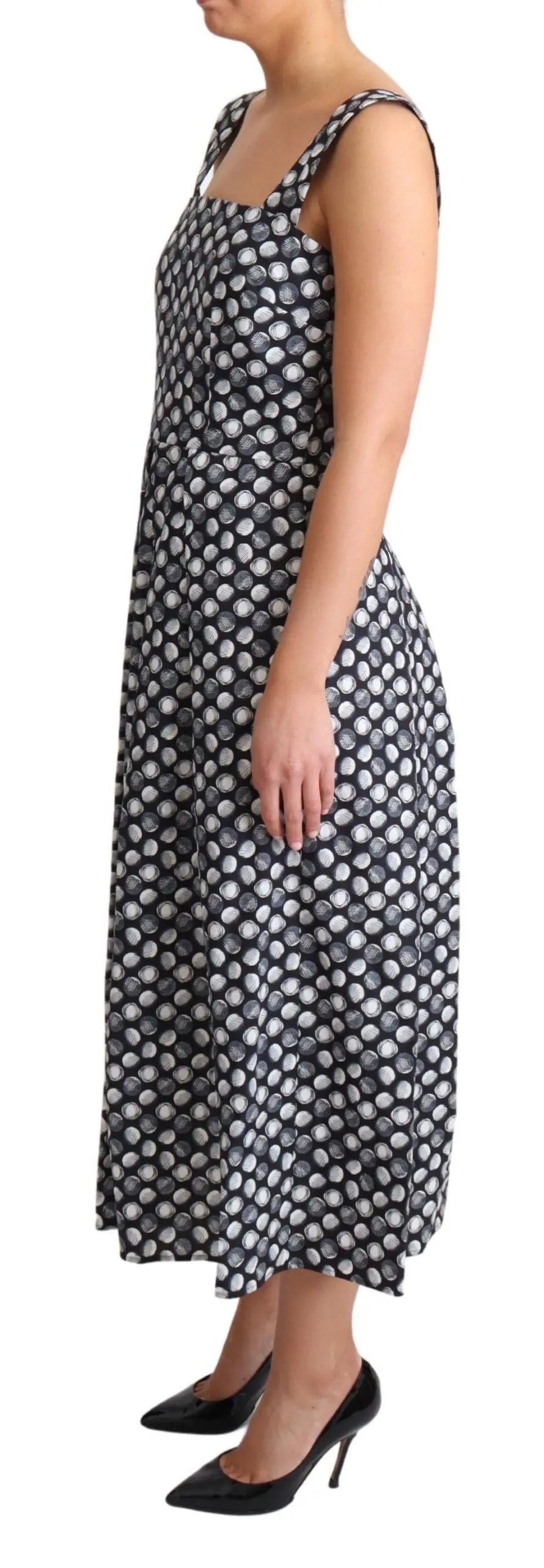 Robe Dolce & Gabbana A-line bleue Dolce & Gabbana