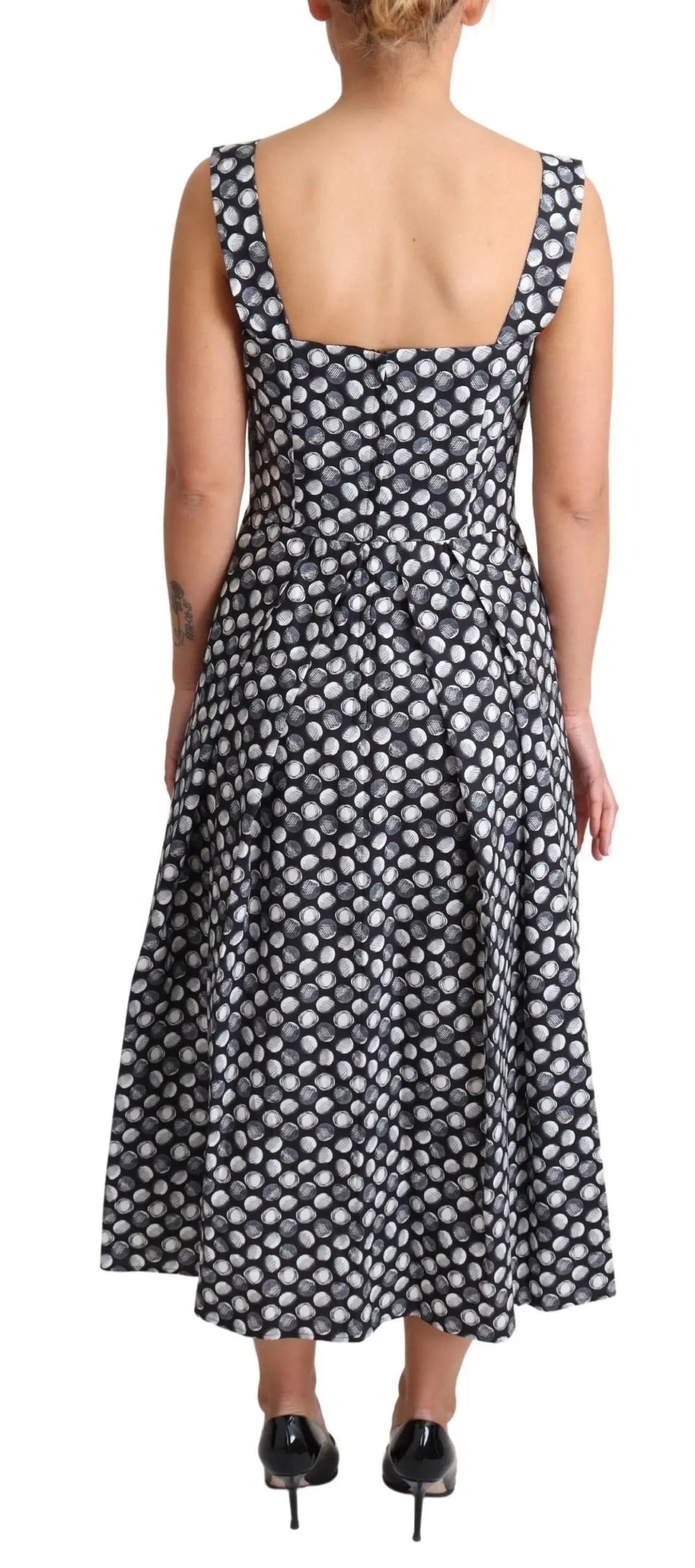 Robe Dolce & Gabbana A-line bleue Dolce & Gabbana