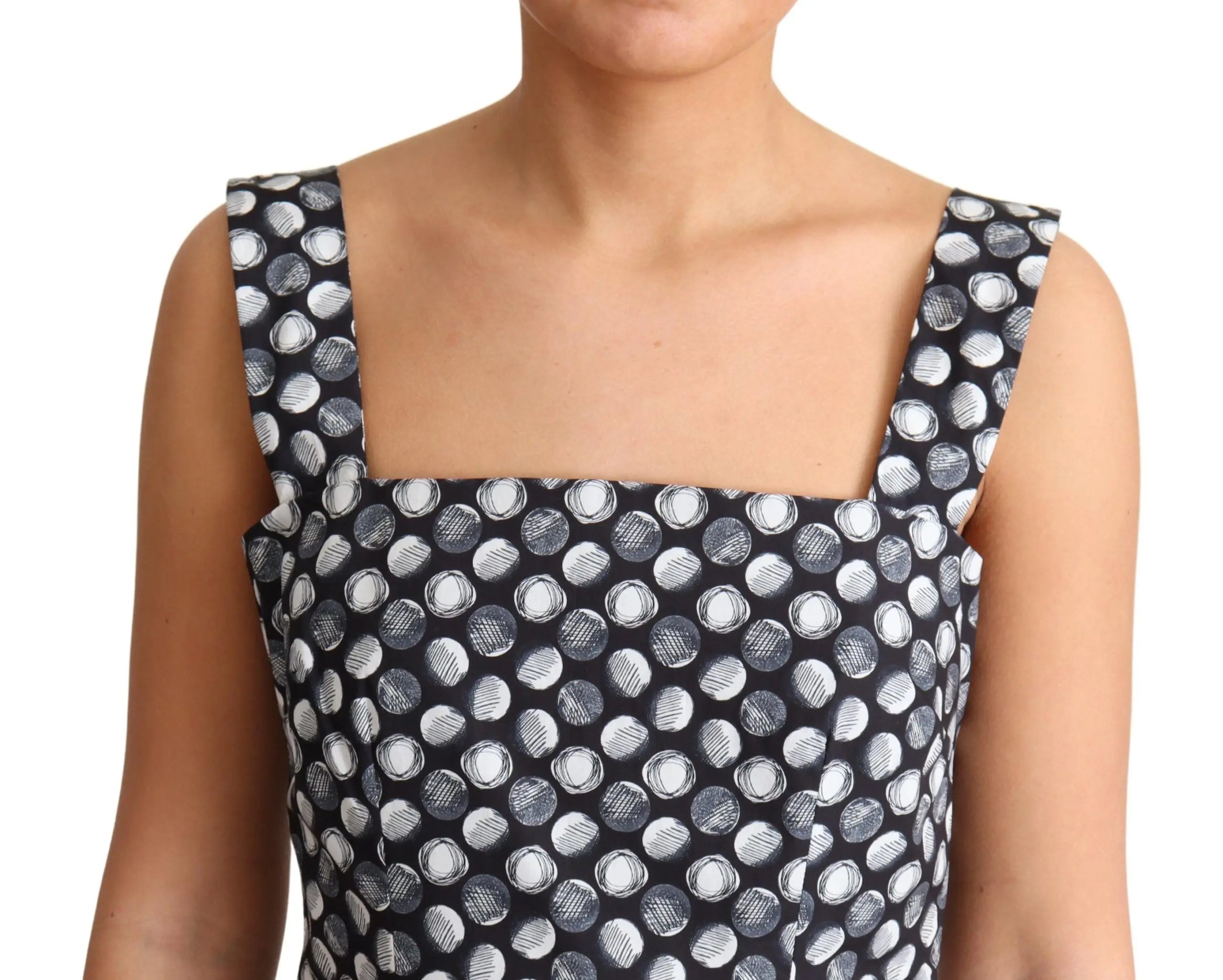 Robe Dolce & Gabbana A-line bleue Dolce & Gabbana