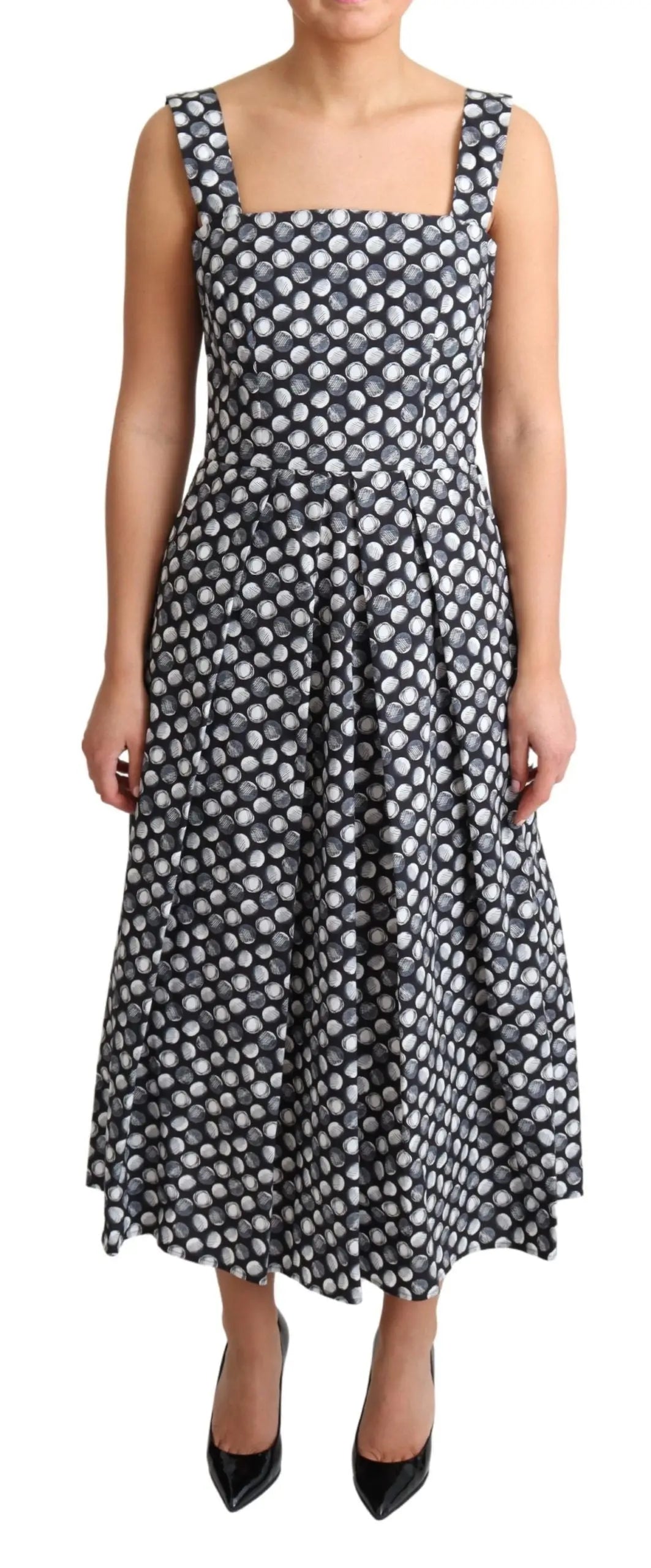 Robe Dolce & Gabbana A-line bleue Dolce & Gabbana