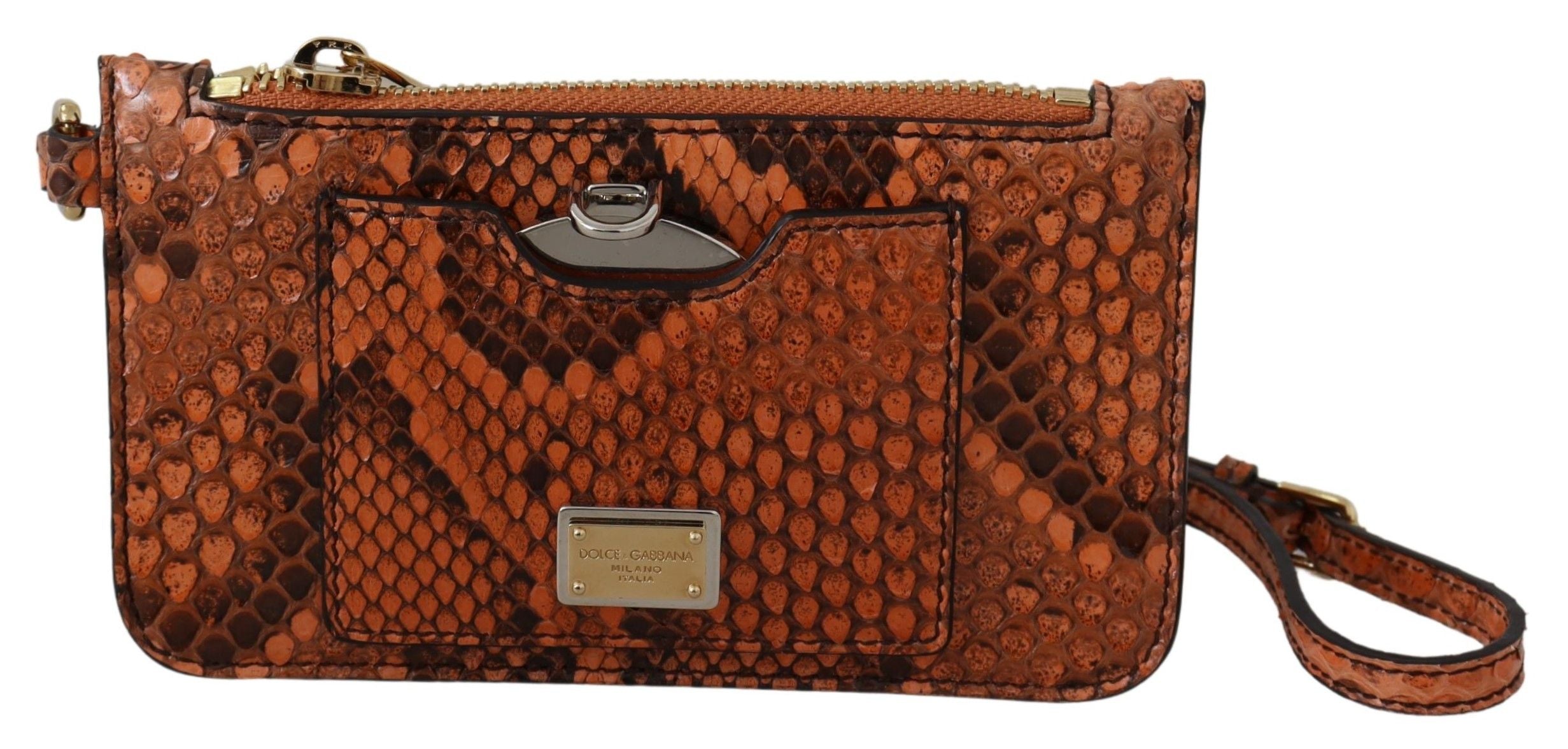 Porte-monnaie Dolce & Gabbana Agnese brun
