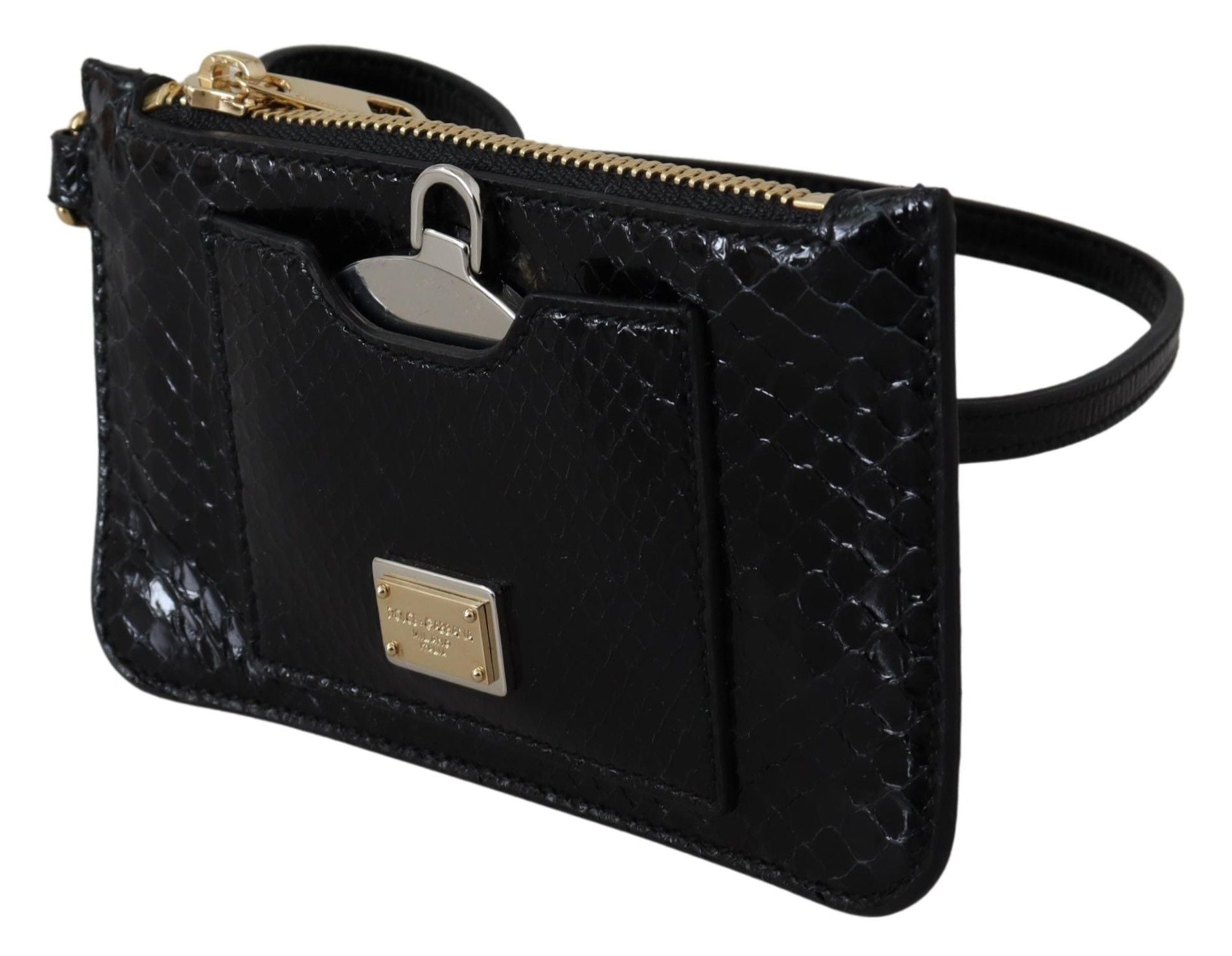 Porte-monnaie Dolce & Gabbana Agnese noir