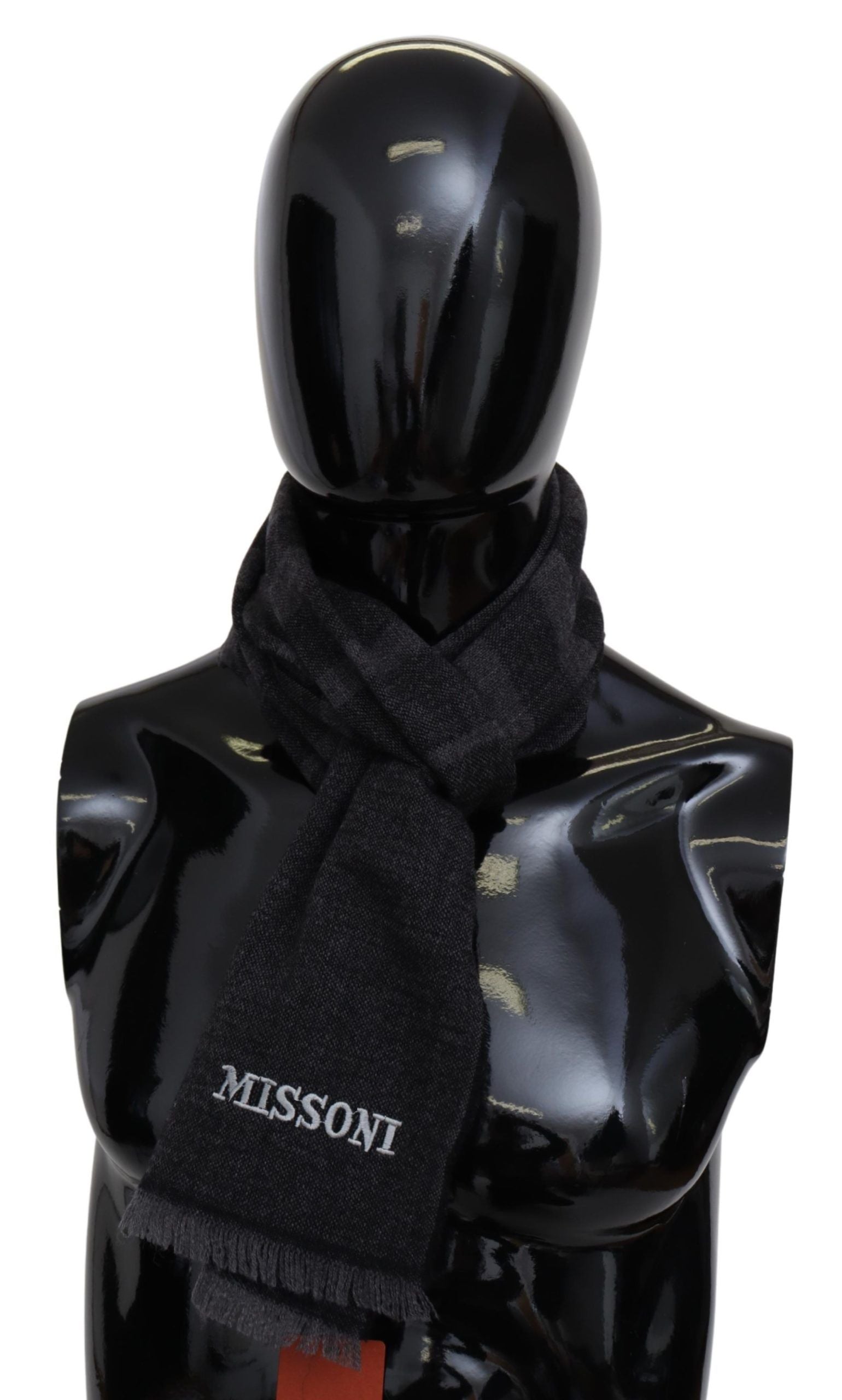 Écharpe Missoni à rayures noires