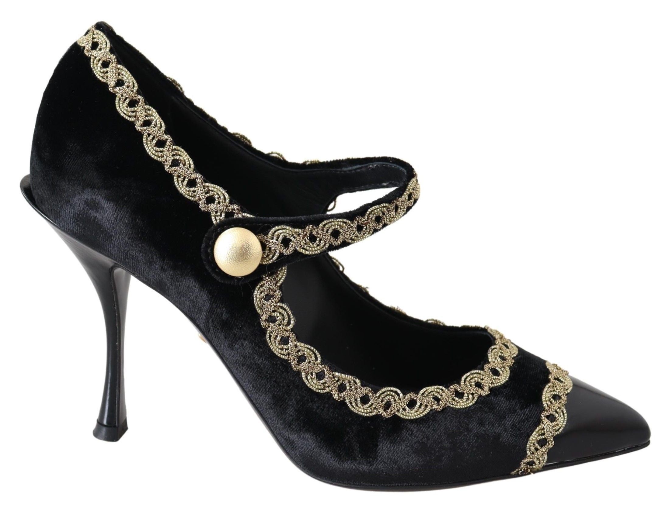 Pompes Dolce & Gabbana Mary Janes noires