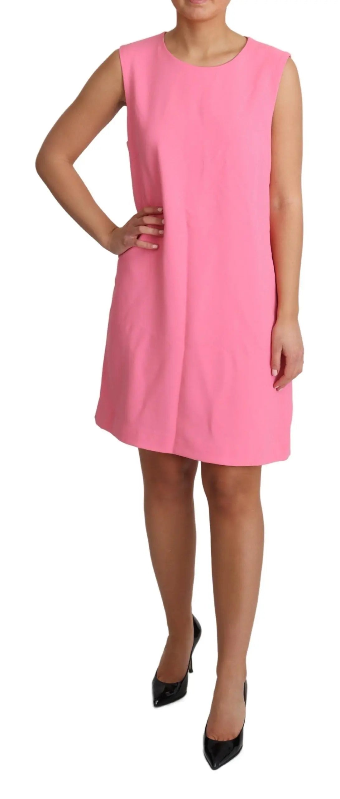Robe Dolce & Gabbana sans manches rose Dolce & Gabbana