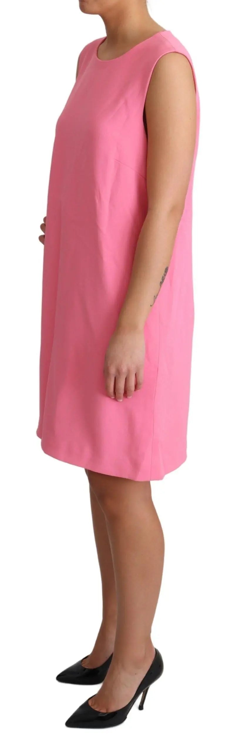 Robe Dolce & Gabbana sans manches rose Dolce & Gabbana