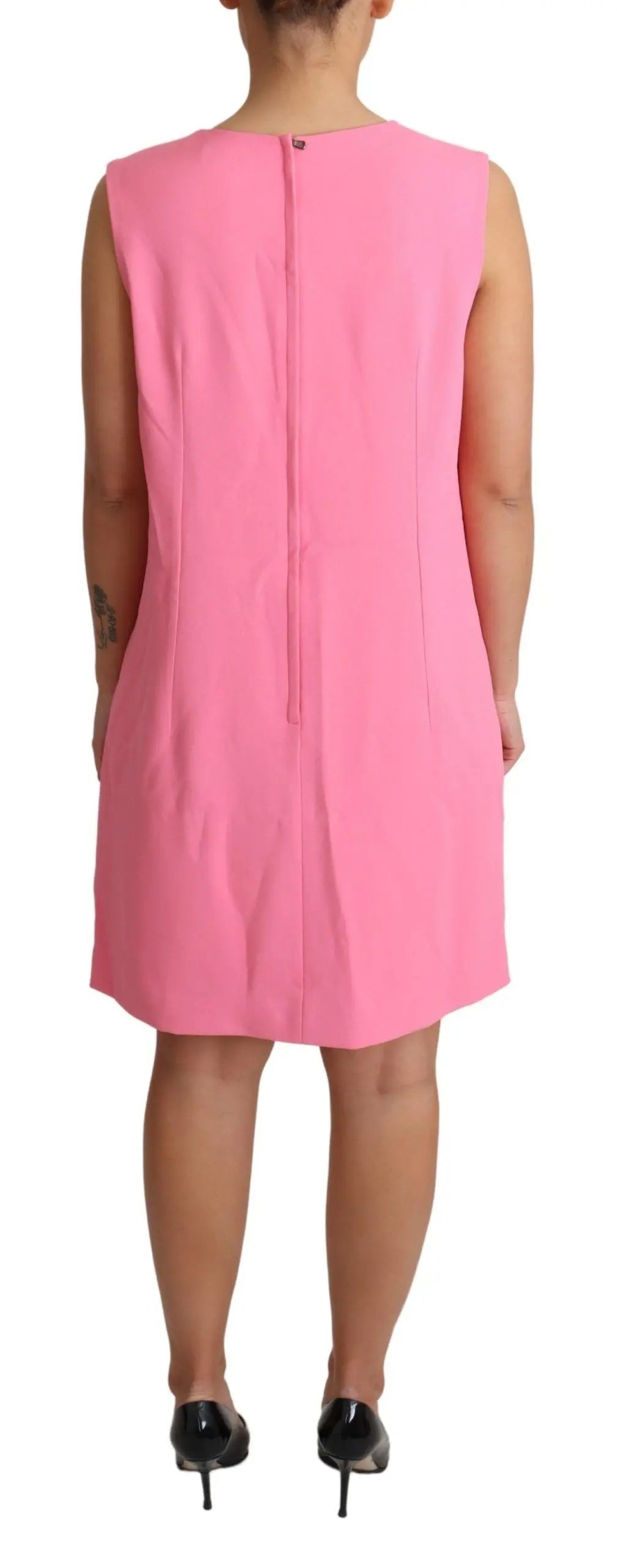 Robe Dolce & Gabbana sans manches rose Dolce & Gabbana