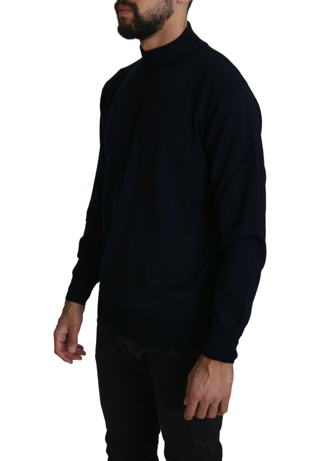 Pull MILA SCHÖN 100 % laine bleu foncé