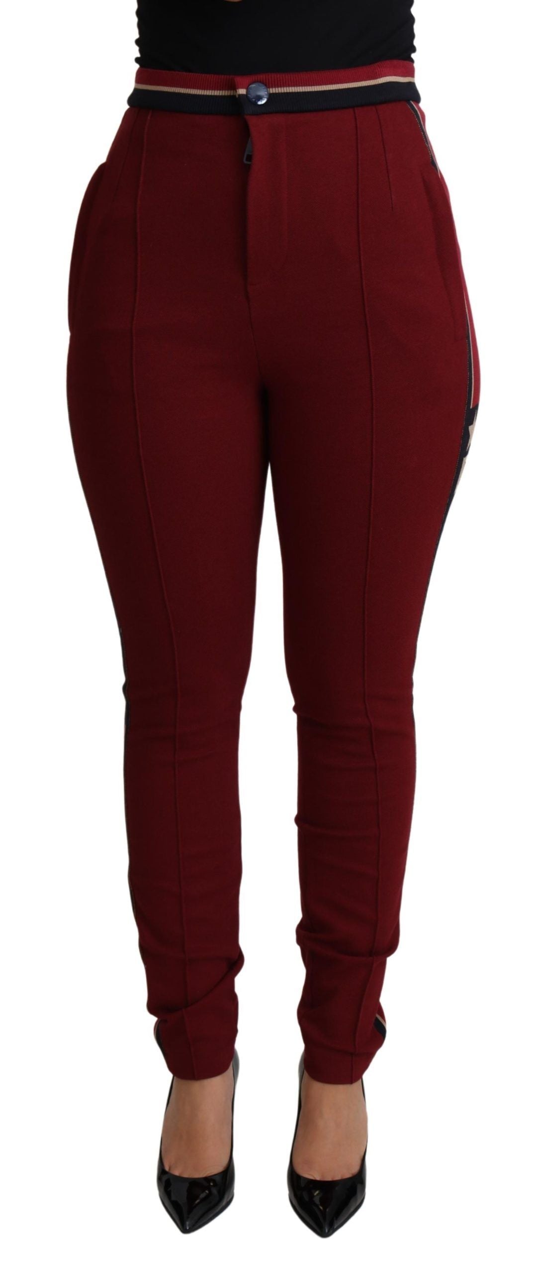 Pantalon Dolce & Gabbana Skinny rouges