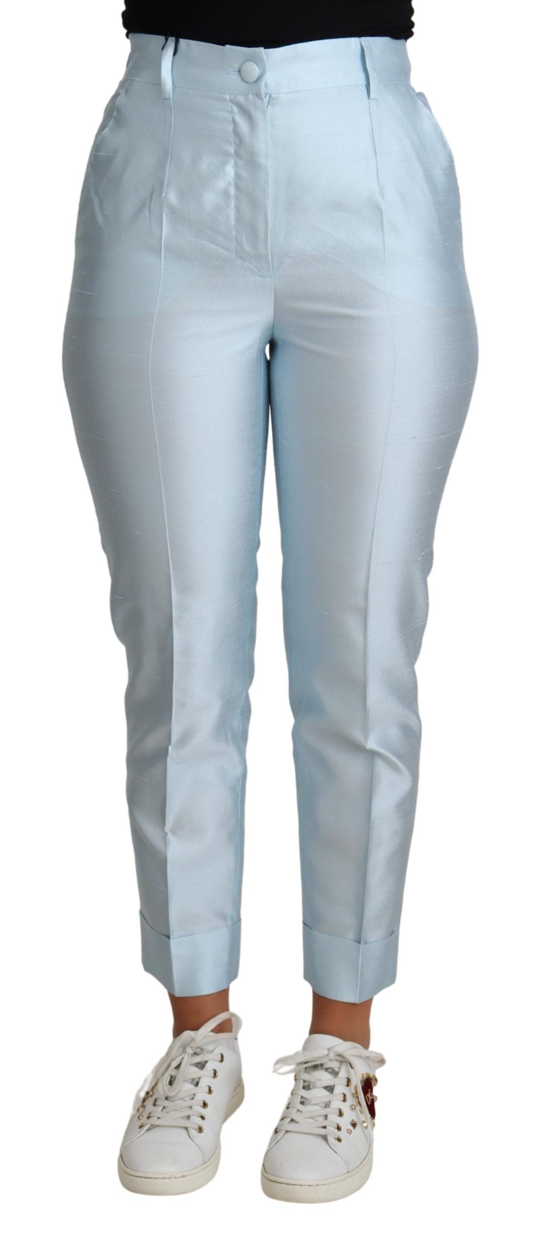 Pantalon Dolce & Gabbana tapered bleu clair