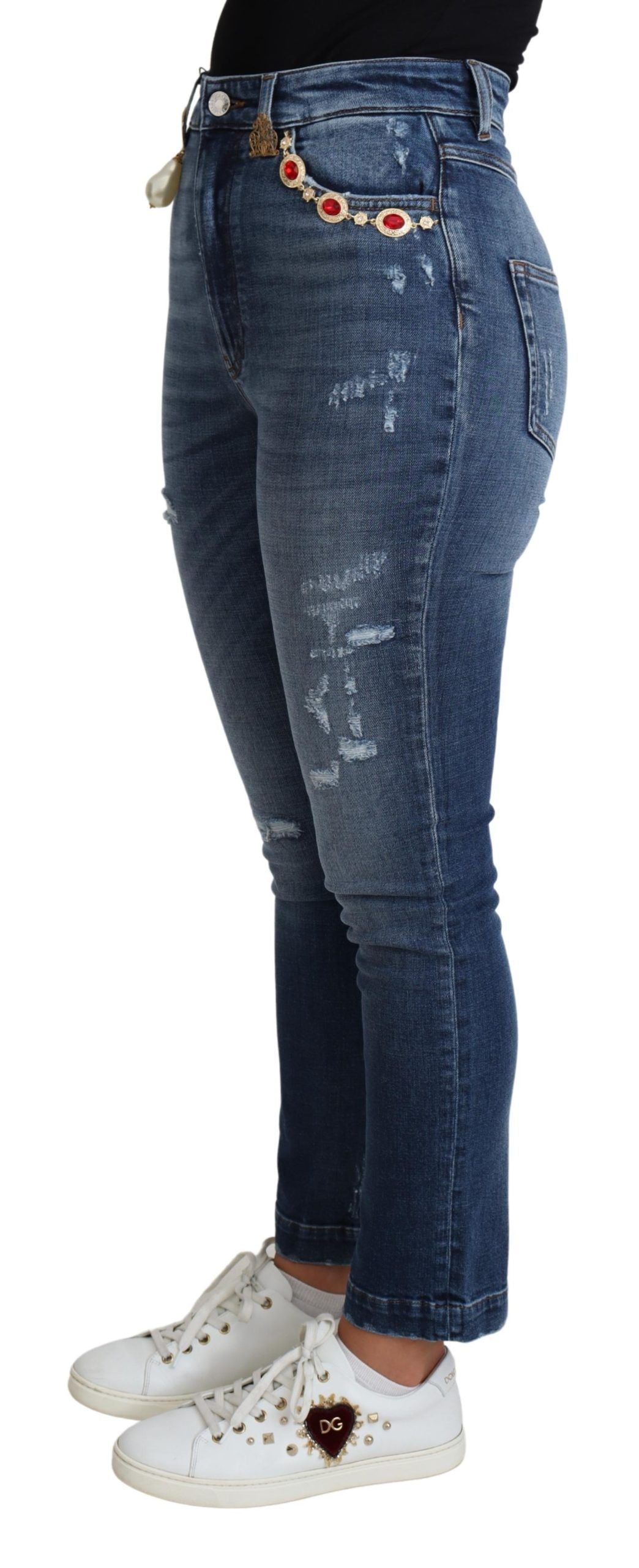 Jeans Dolce & Gabbana skinny bleus