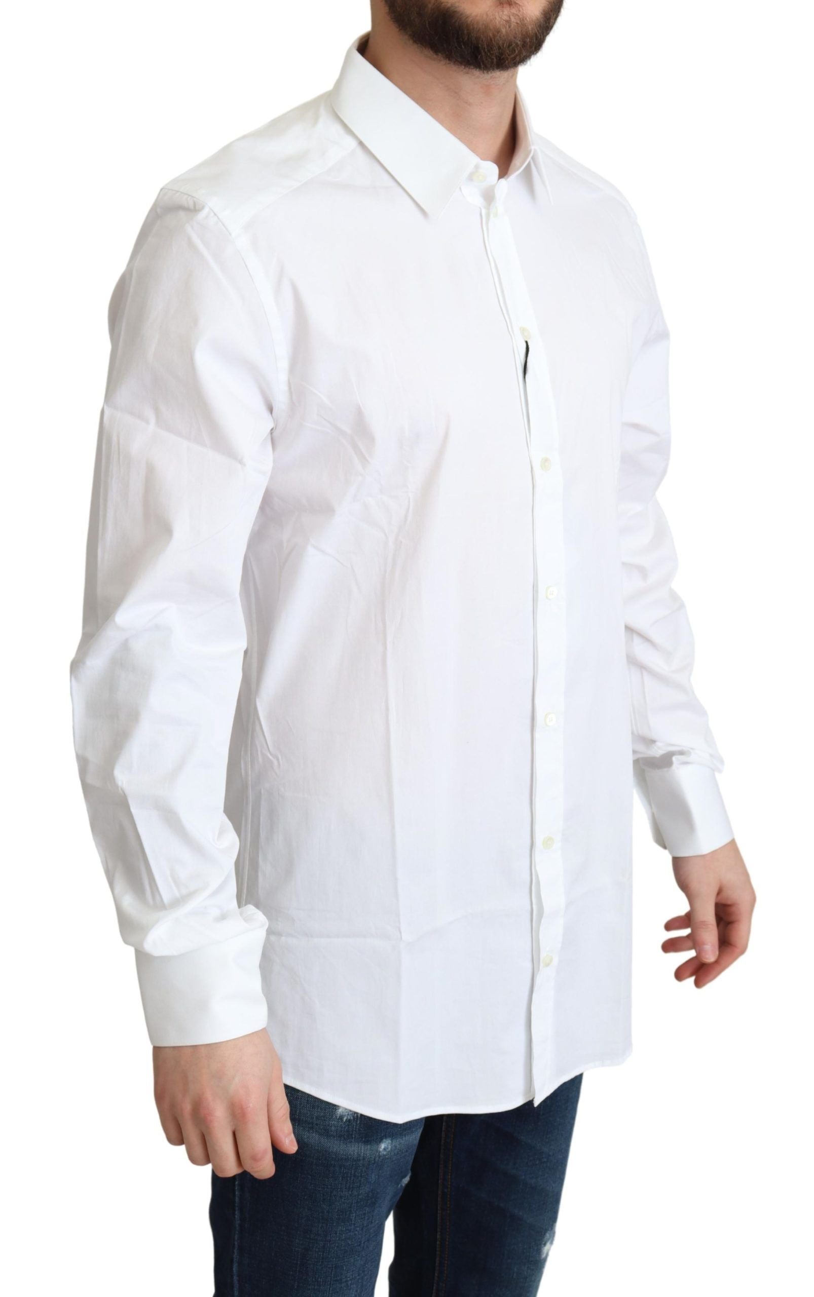 Chemise Dolce & Gabbana GOLD blanche