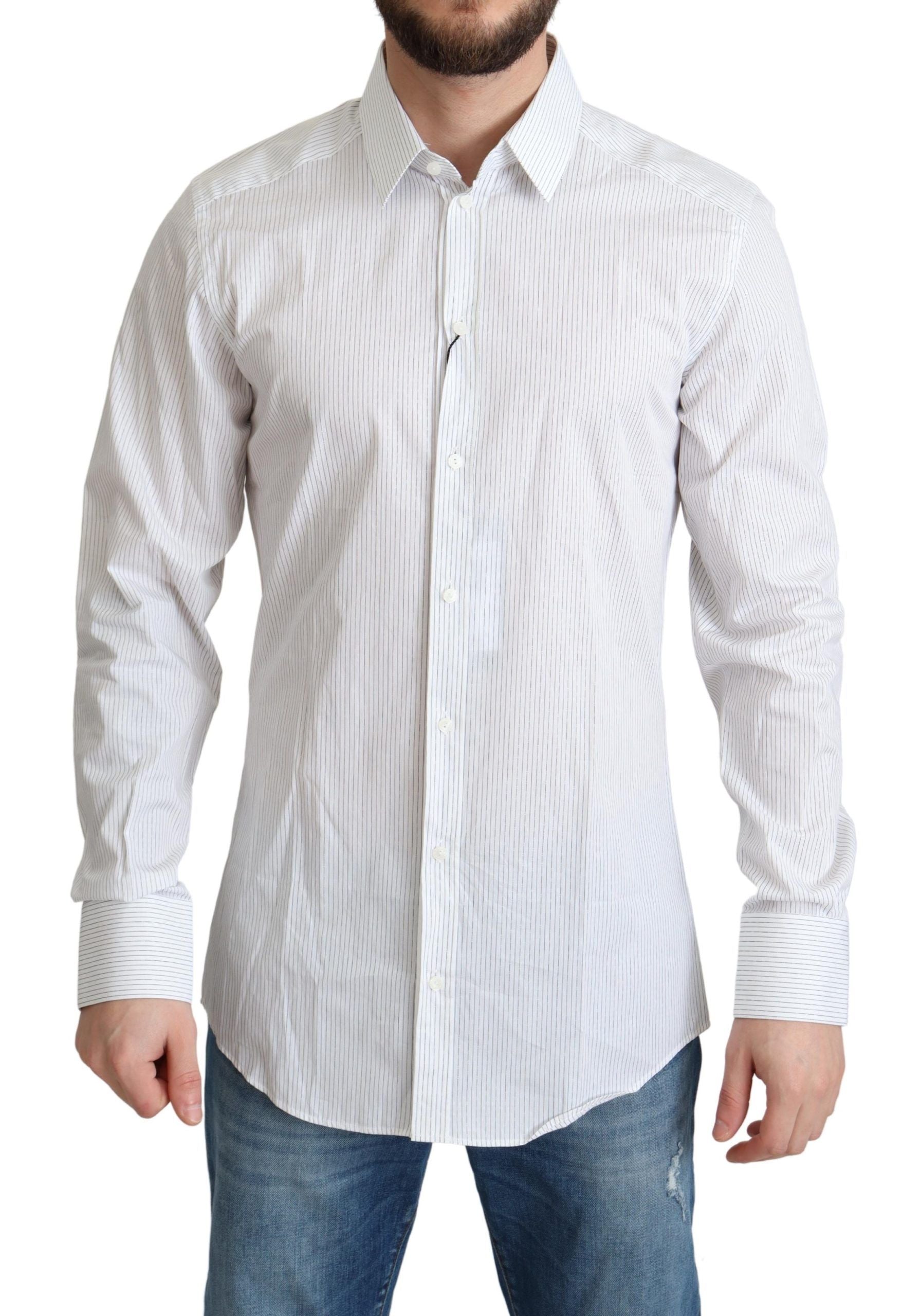 Chemise Dolce & Gabbana GOLD blanche