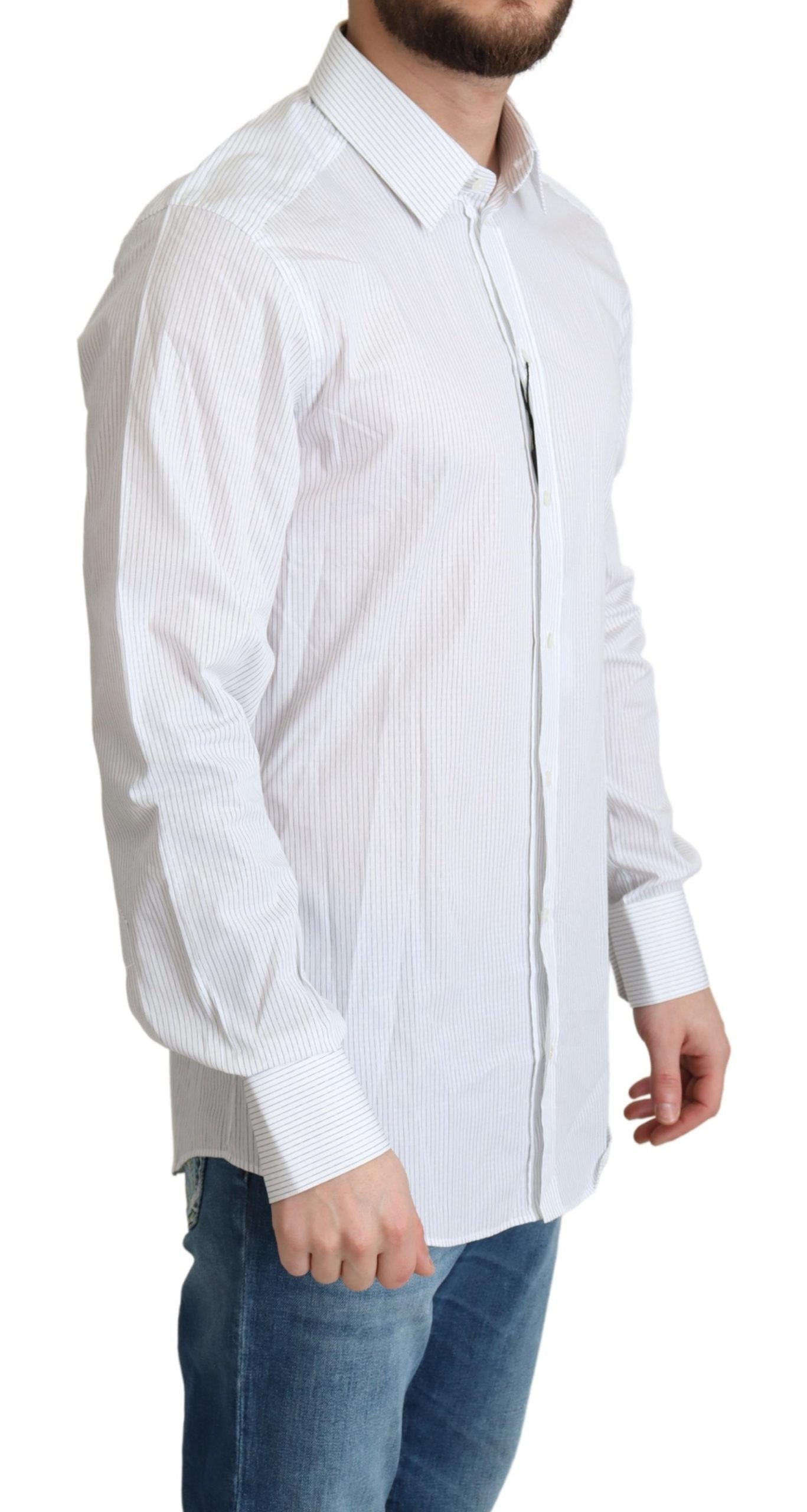 Chemise Dolce & Gabbana GOLD blanche