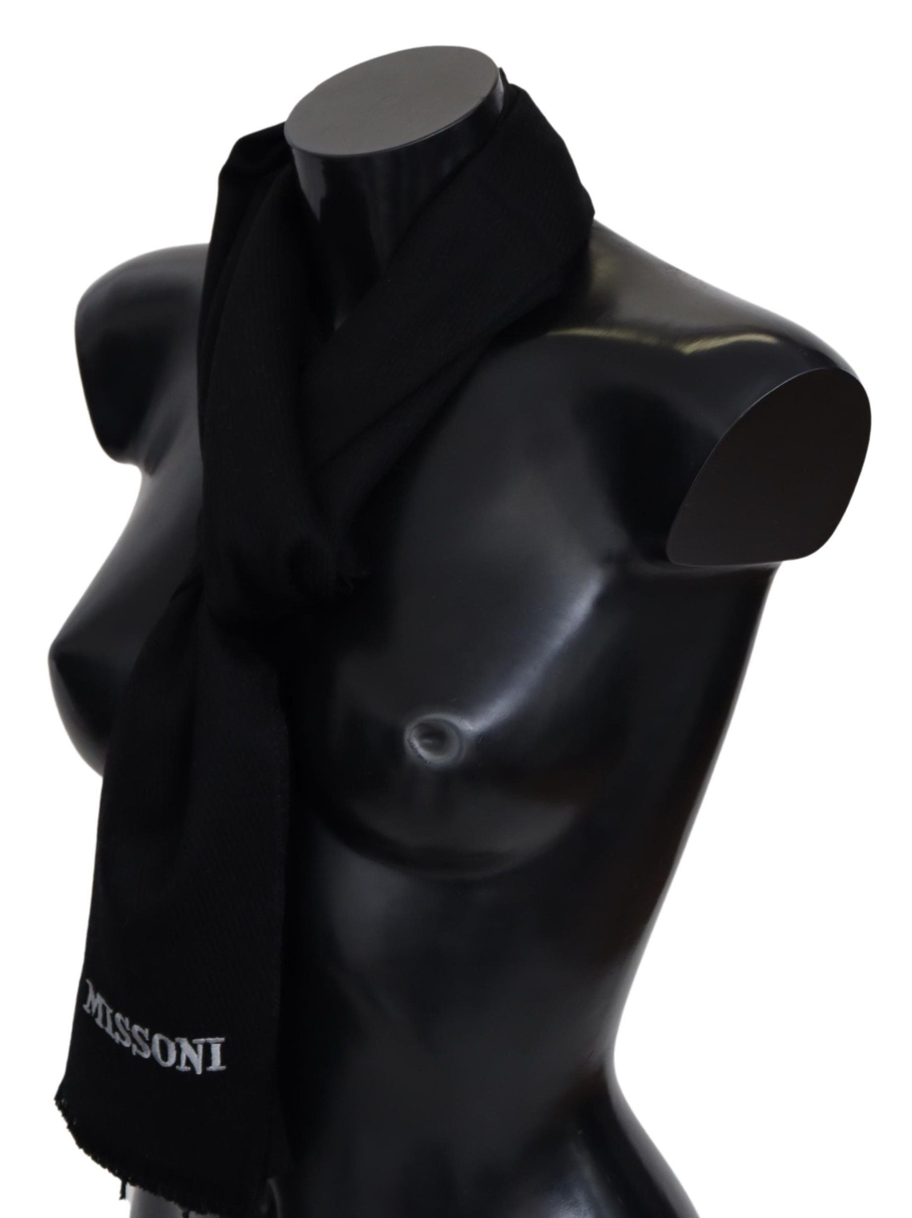 Écharpe Missoni Unisexe noire