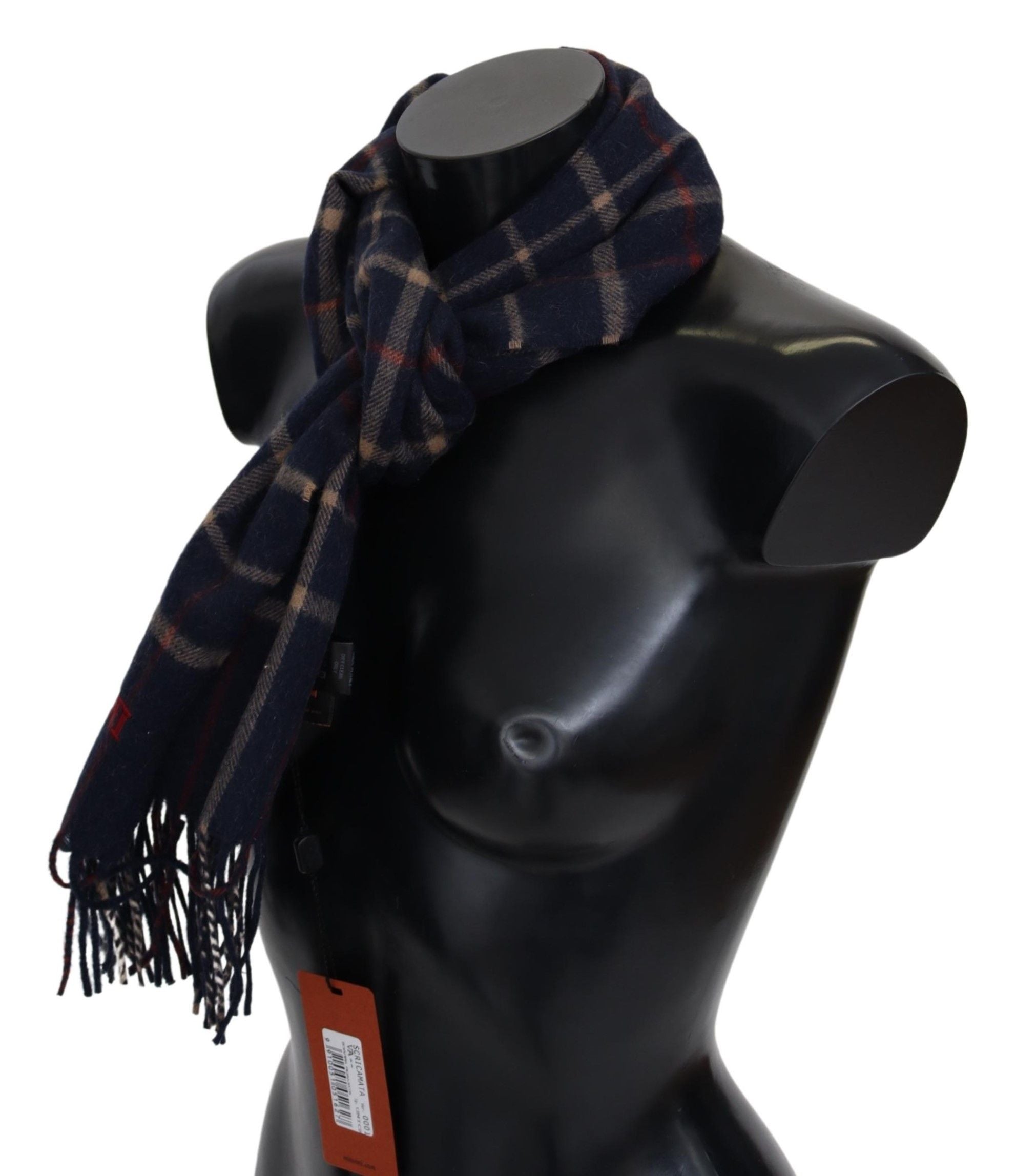 Écharpe Missoni checkered noire