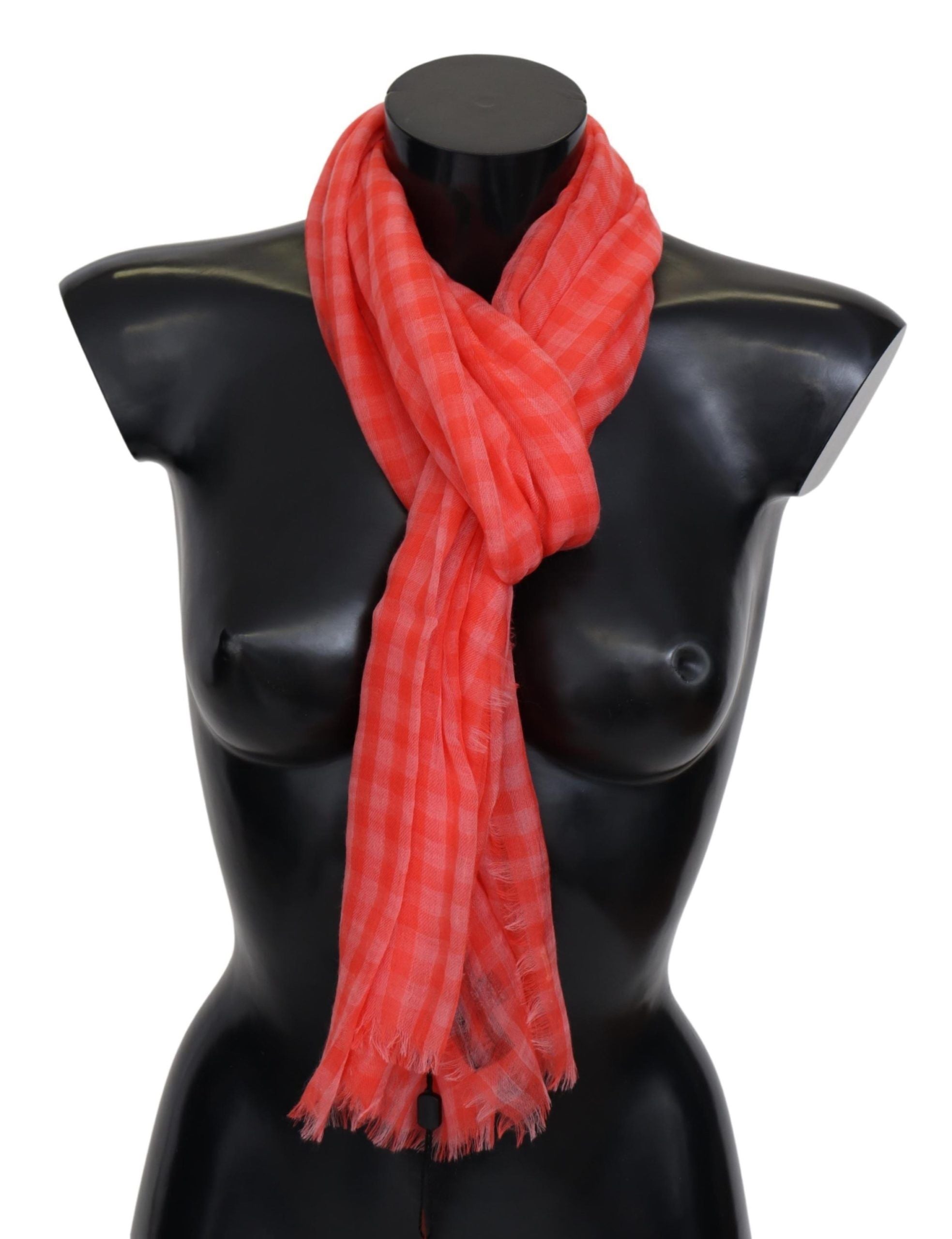 Écharpe Missoni à franges orange