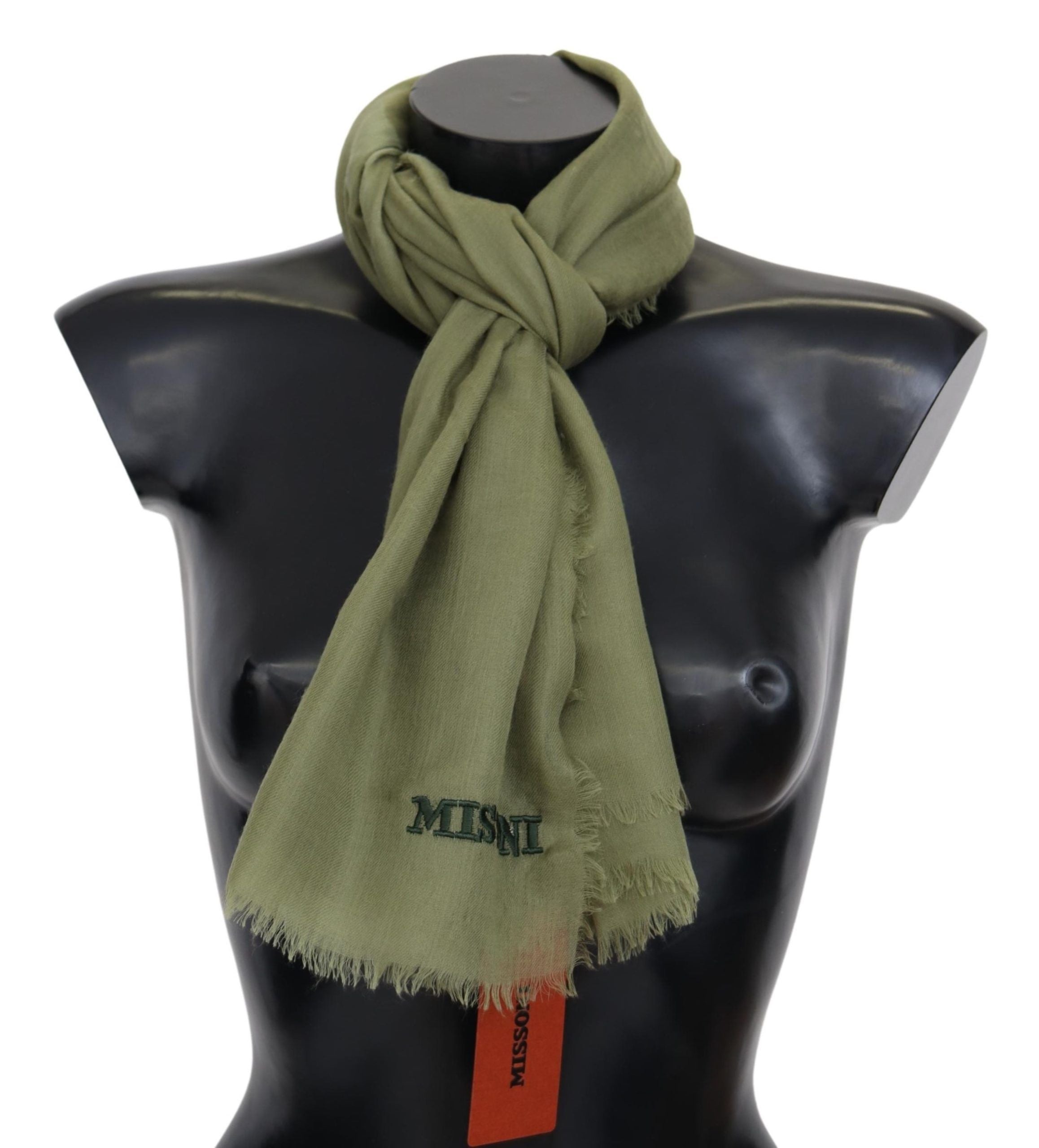 Écharpe Missoni verte