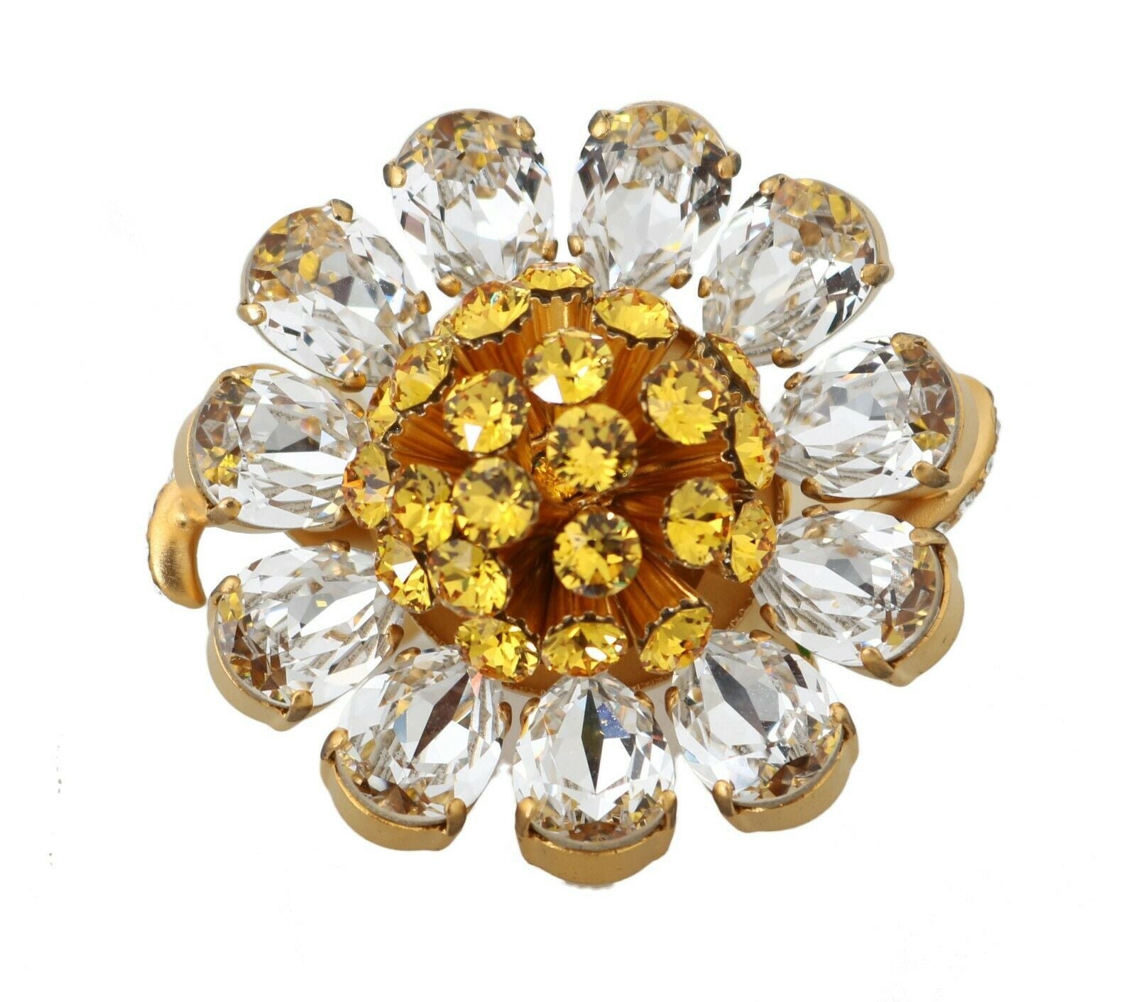 Bague Dolce & Gabbana Fleur jaune