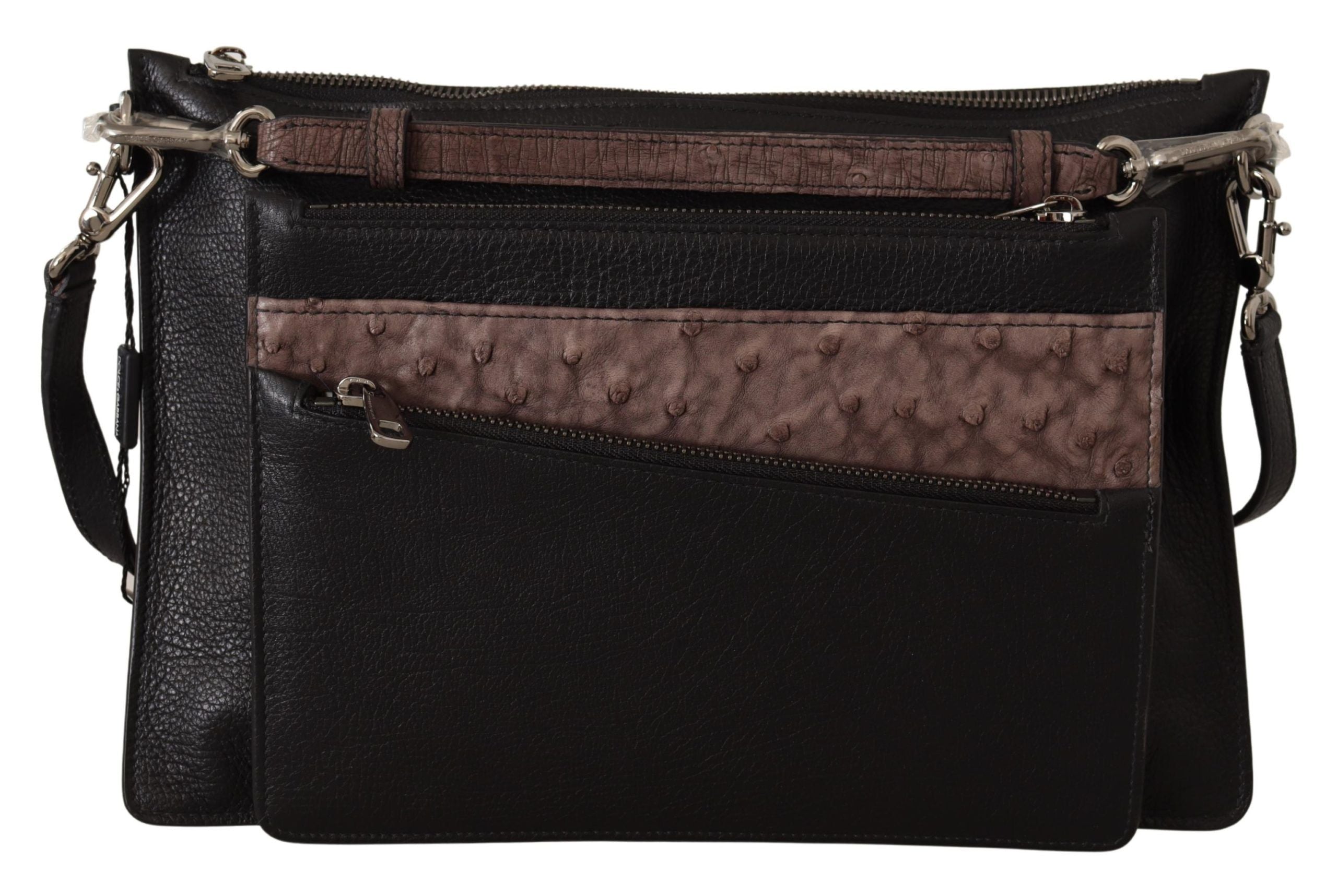 Sac Dolce & Gabbana Alta Sartoria cuir noir