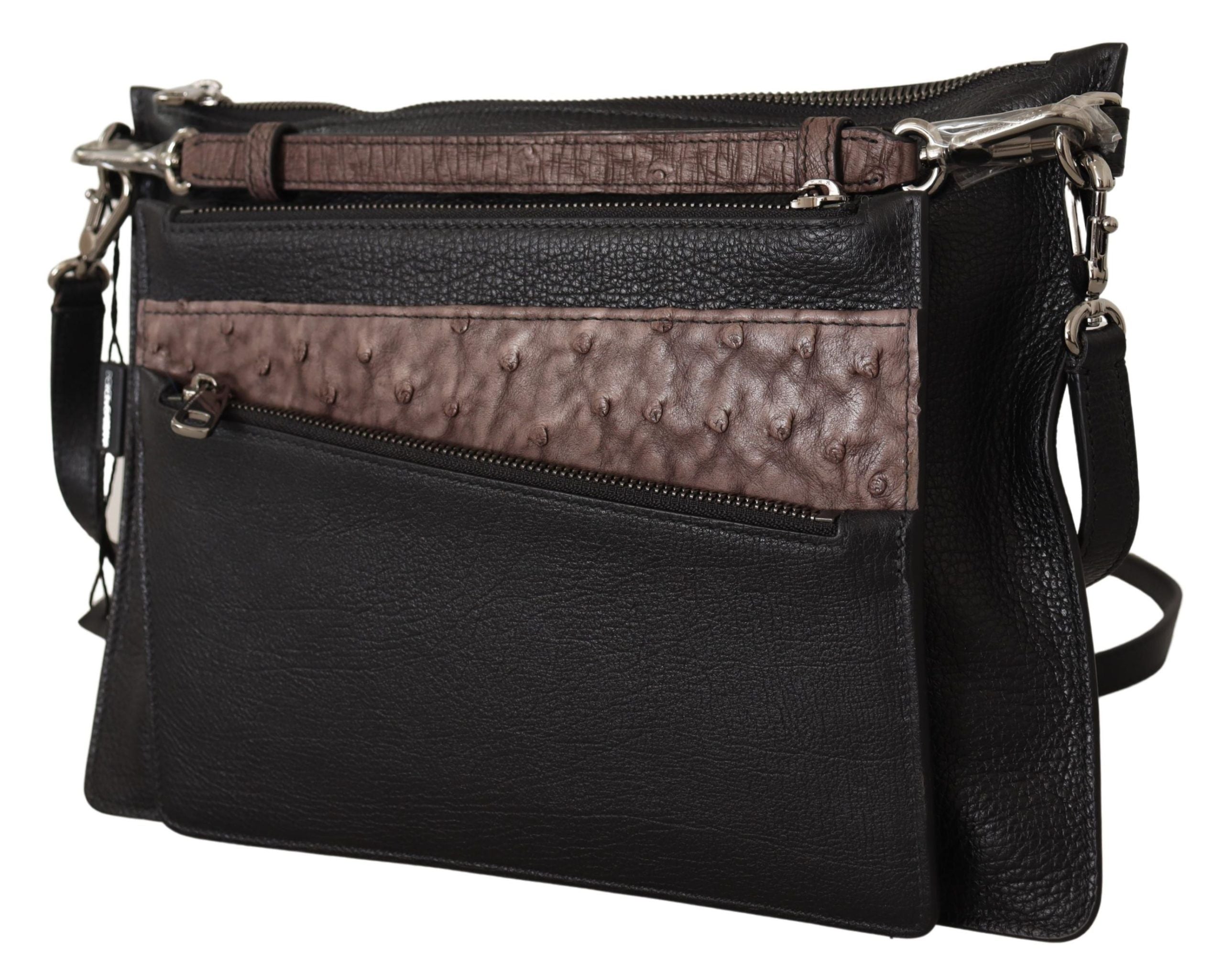 Sac Dolce & Gabbana Alta Sartoria cuir noir