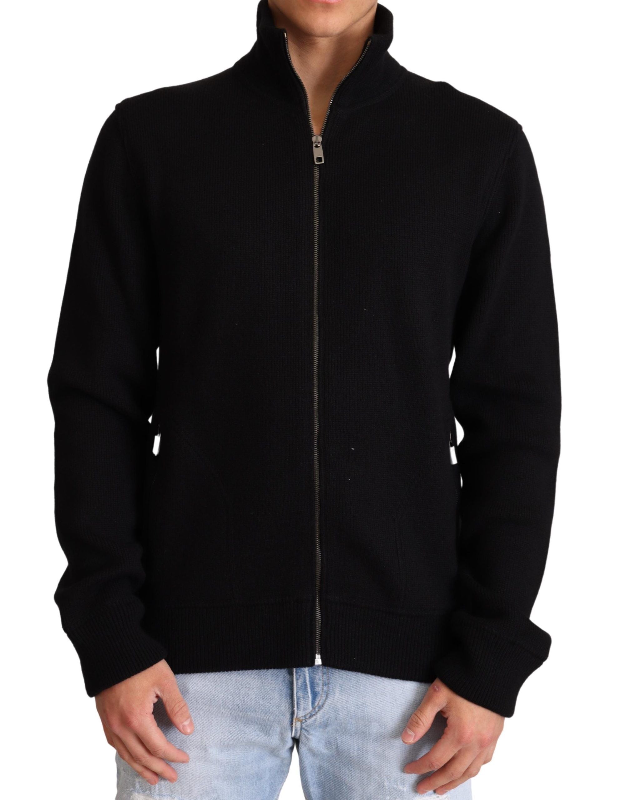 Pull Dolce & Gabbana à zip noir