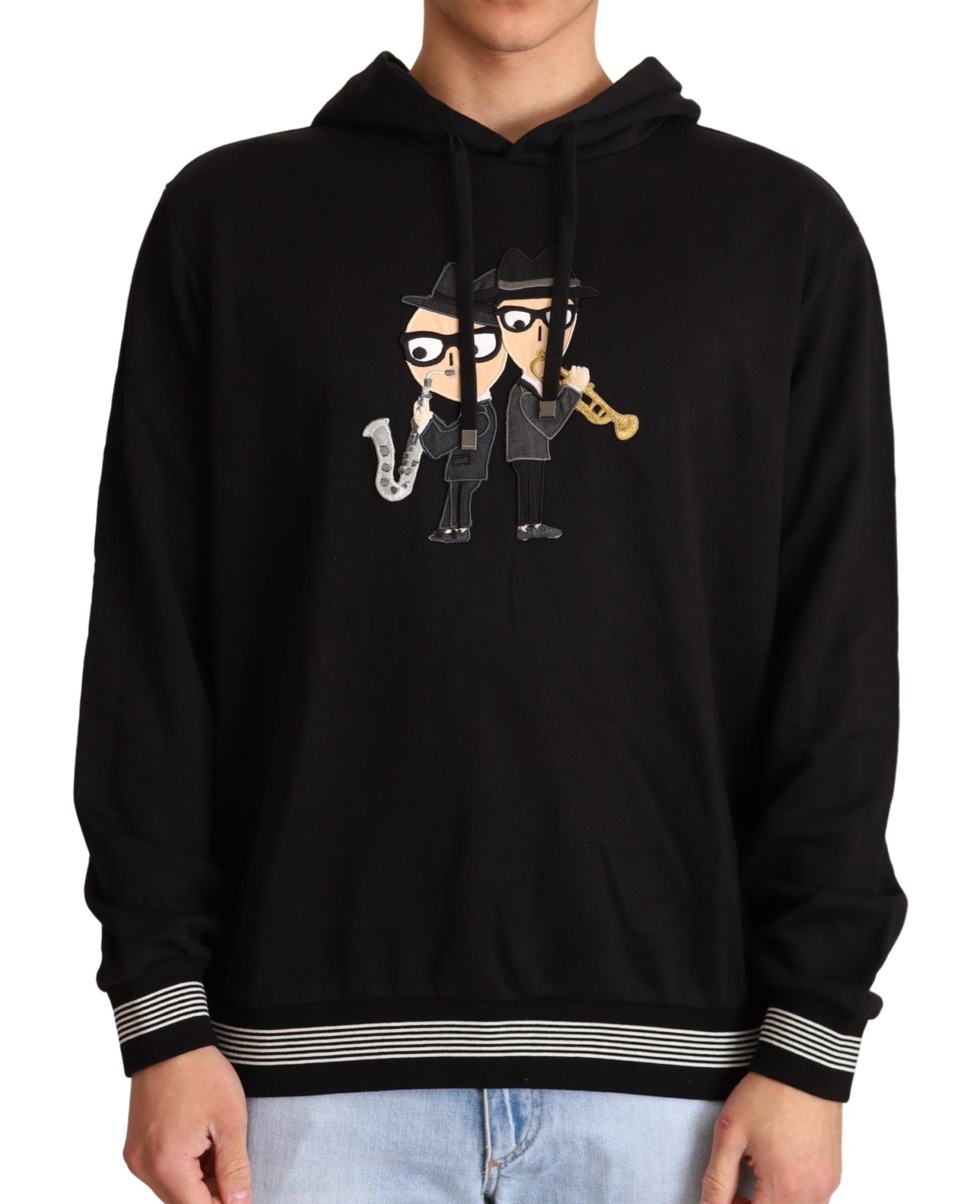 Sweat à capuche Dolce & Gabbana noir