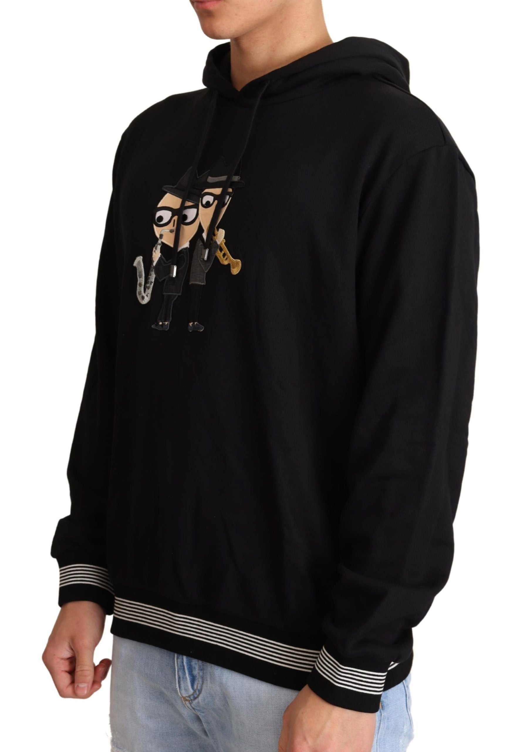 Sweat à capuche Dolce & Gabbana noir
