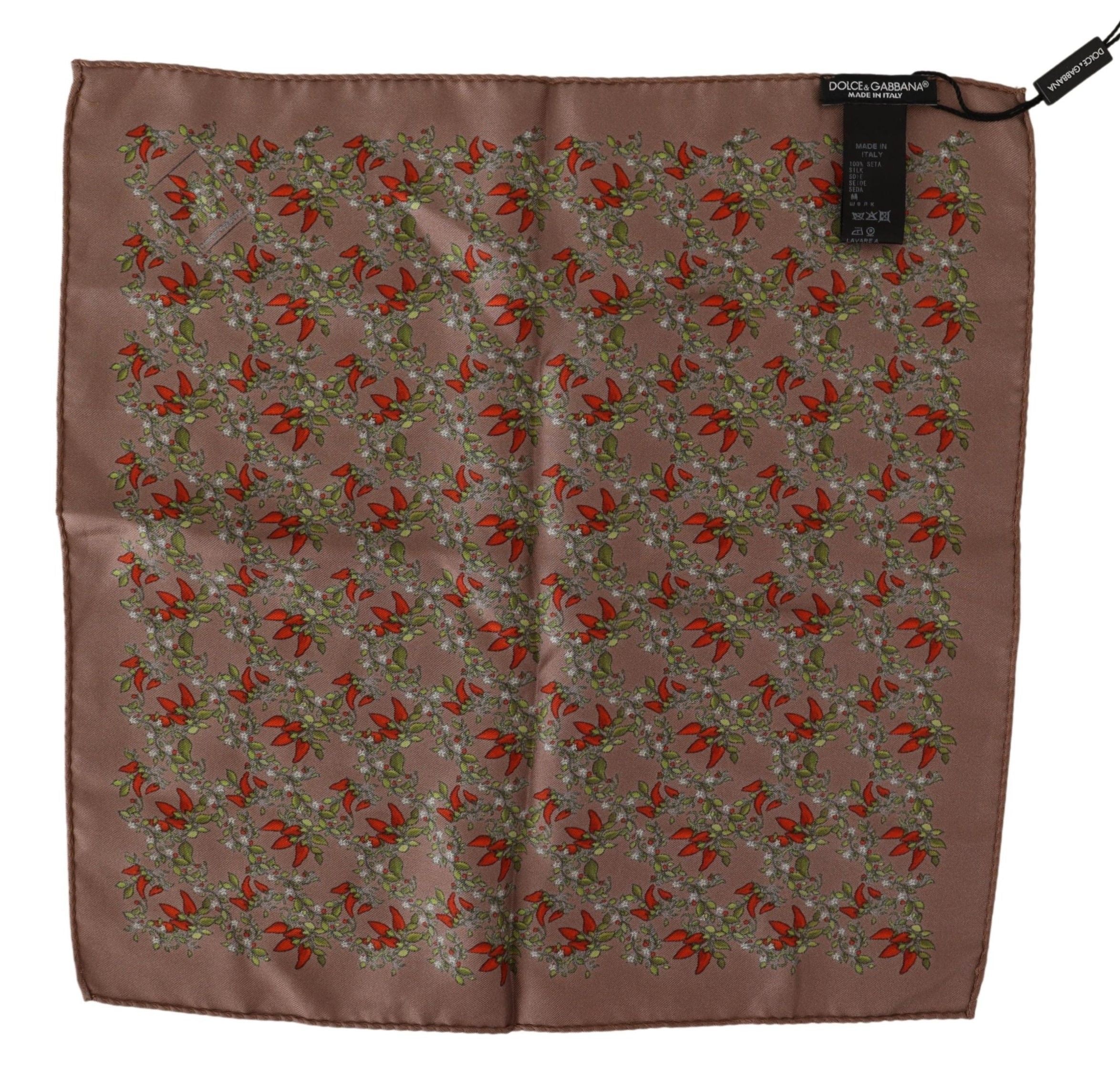 Mouchoir Dolce & Gabbana marron