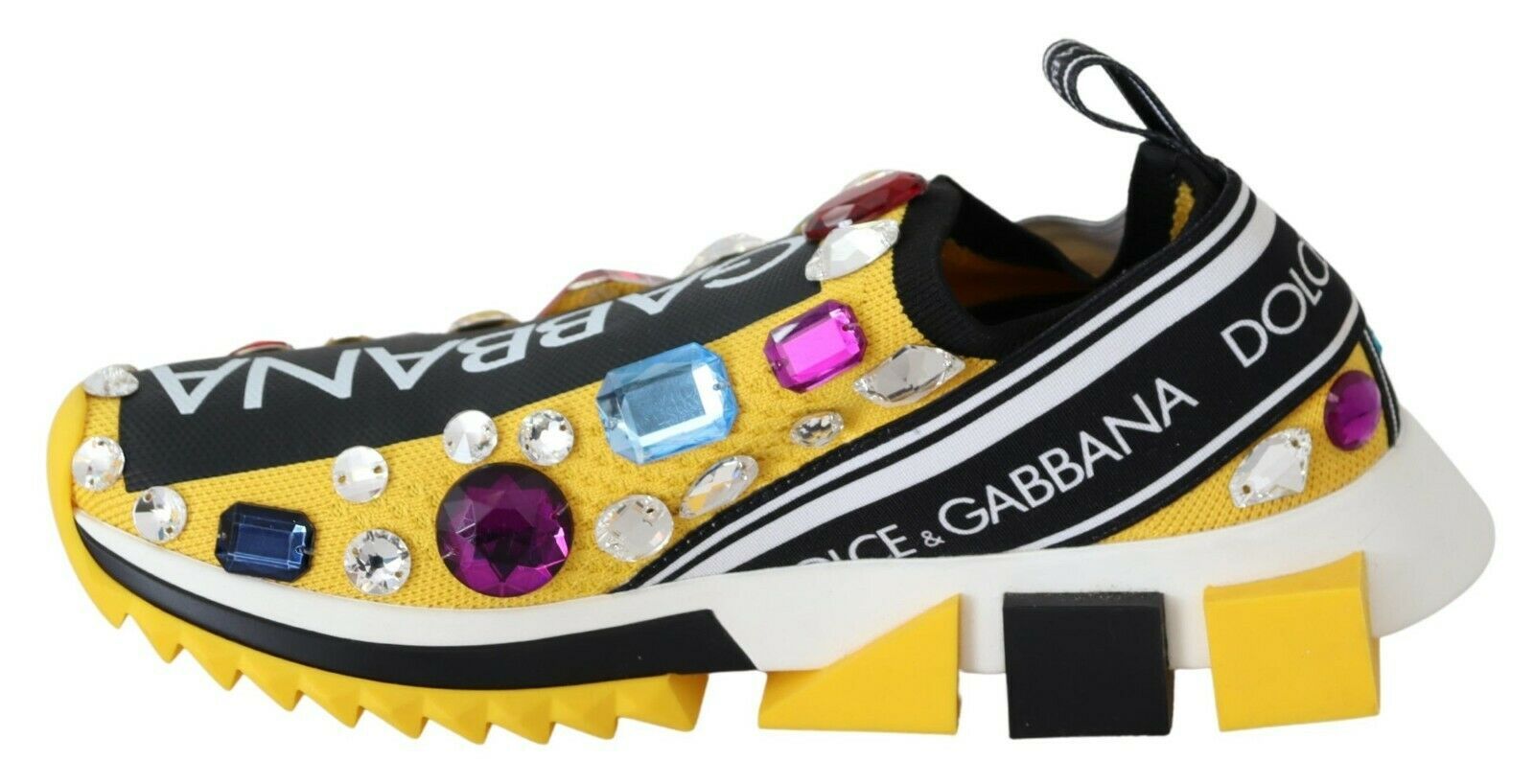 Baskets Dolce & Gabbana Sorrento jaunes